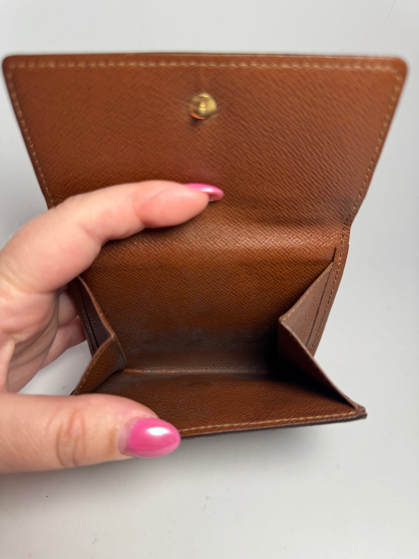 Louis Vuitton Elise Monogram Compact Wallet Made in February 2006 in France
