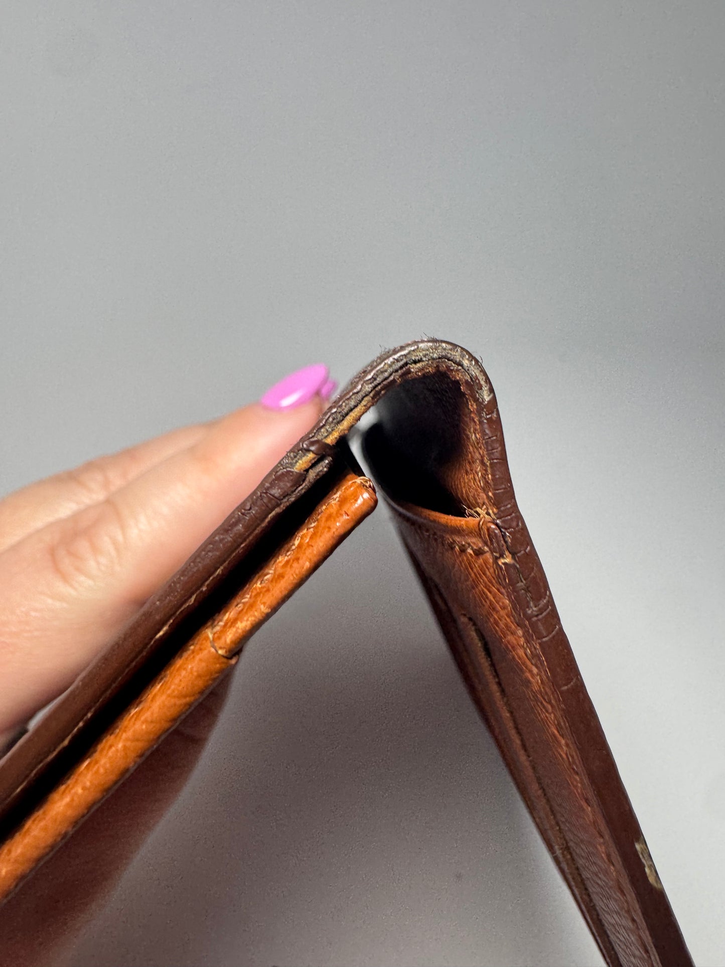 Louis Vuitton Passport Cover/Wallet/Checkbook Cover in Monogram