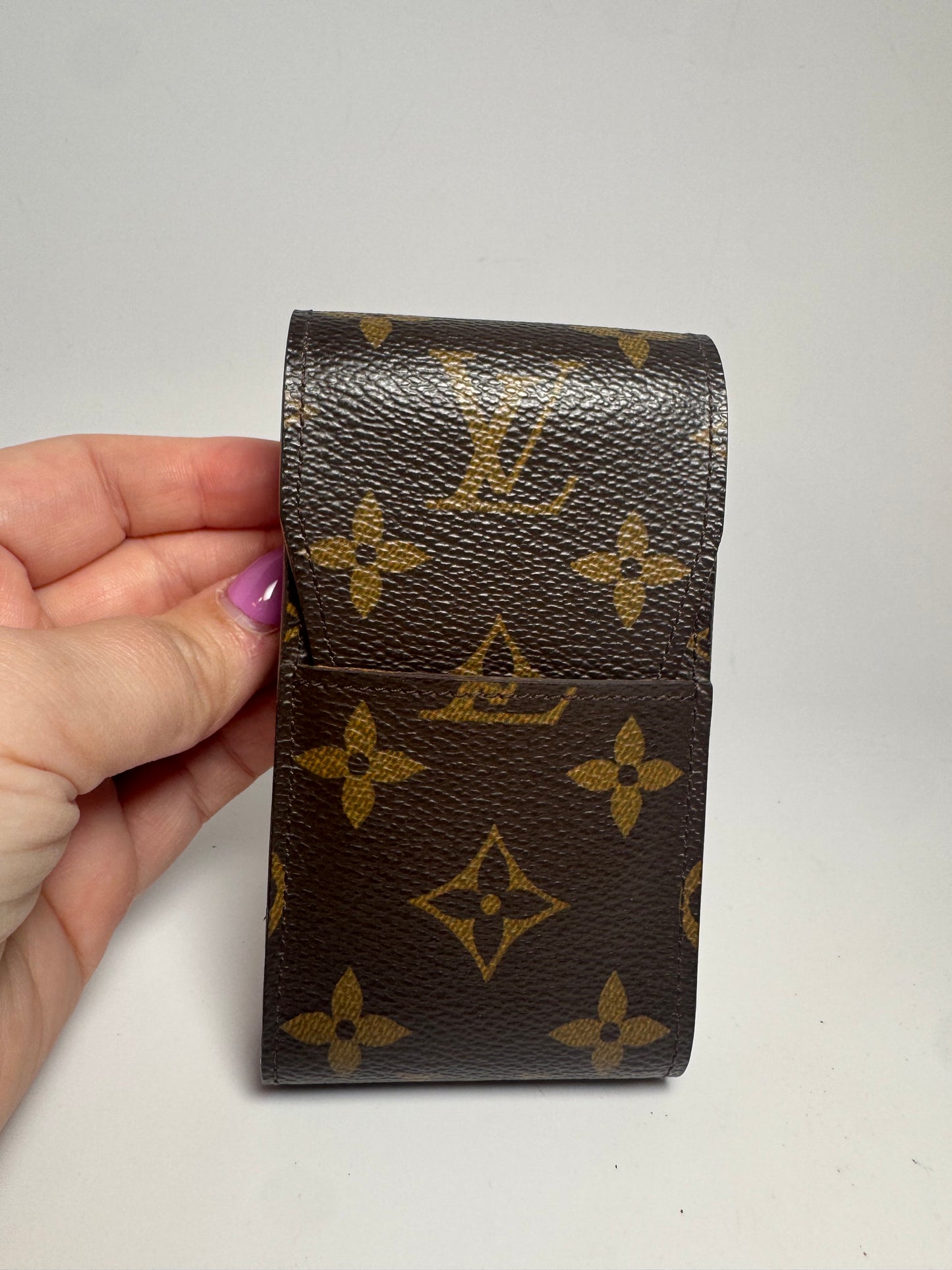 Louis Vuitton Monogram Cigarette Case/Cosmetic Travel Case Lipstick Holder