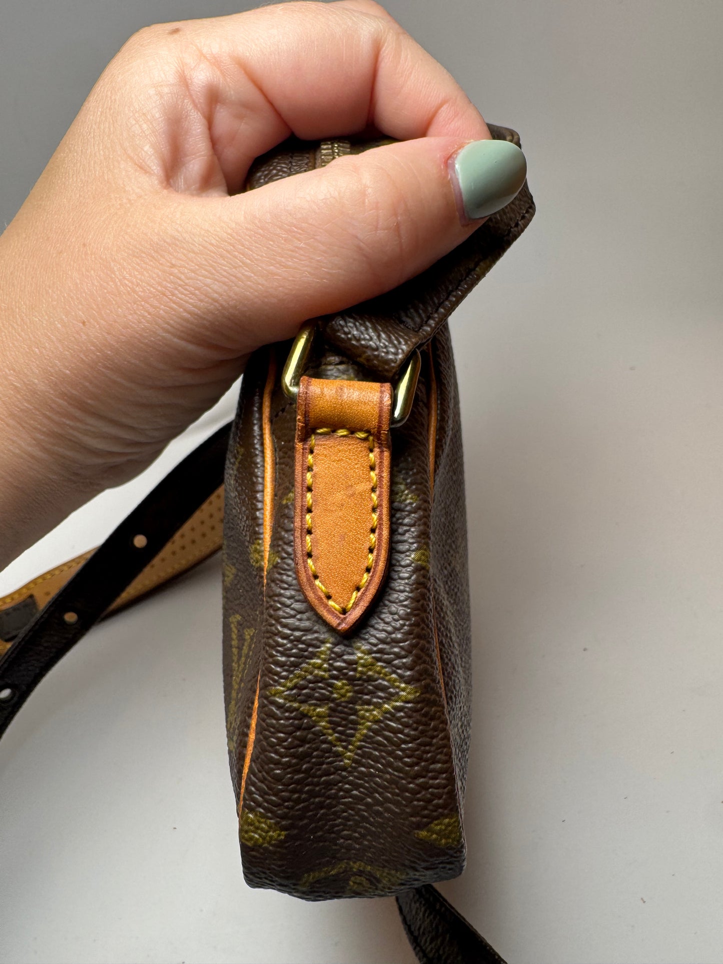 Louis Vuitton Vintage Mini Danube Monogram Crossbody – Made in France (Pre Date Code)
