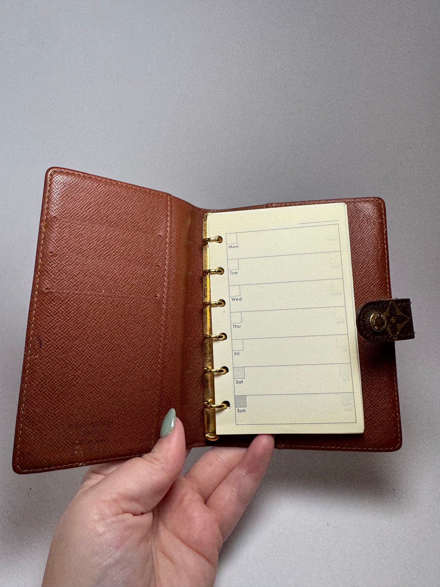 Louis Vuitton Agenda PM Monogram Planner / Passport Holder
