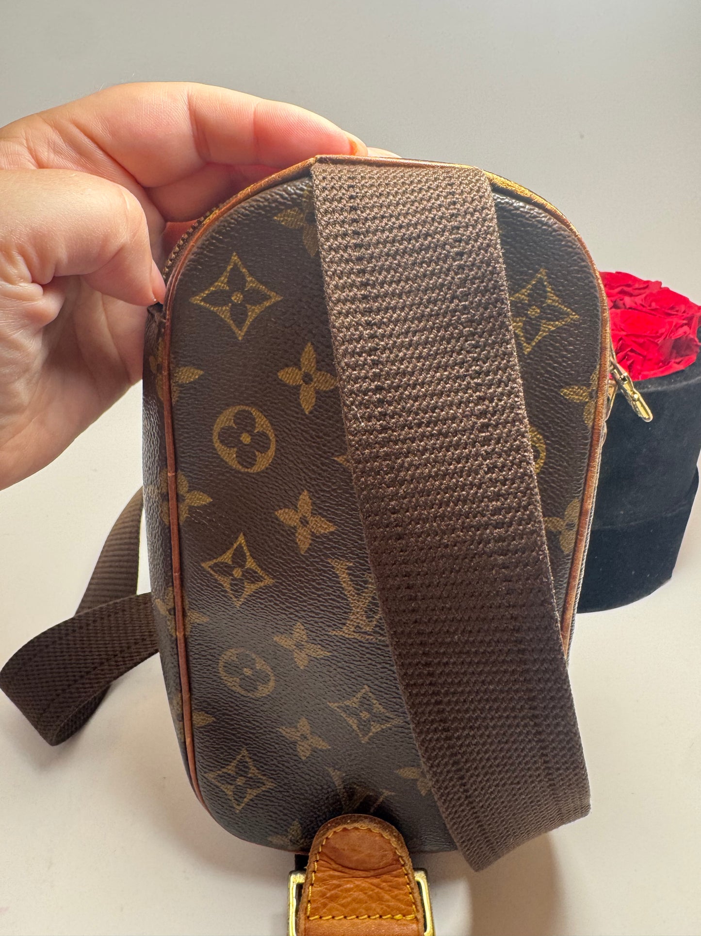Louis Vuitton Pochette Gange Bum Bag Sling Bag Monogram Canvas