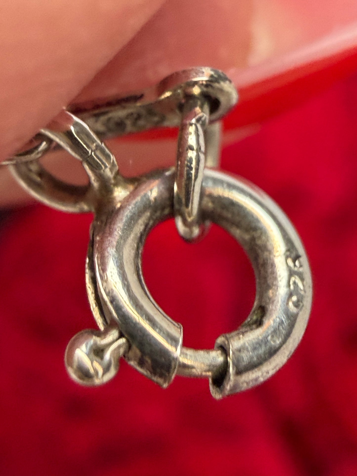 Tiffany & Co Paloma Picasso Loving Heart Sterling Silver Necklace