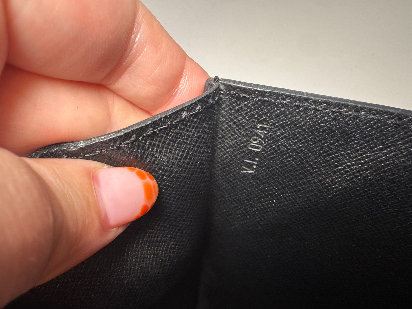 Louis Vuitton Chaillot Noir Black Epi Leather Clutch