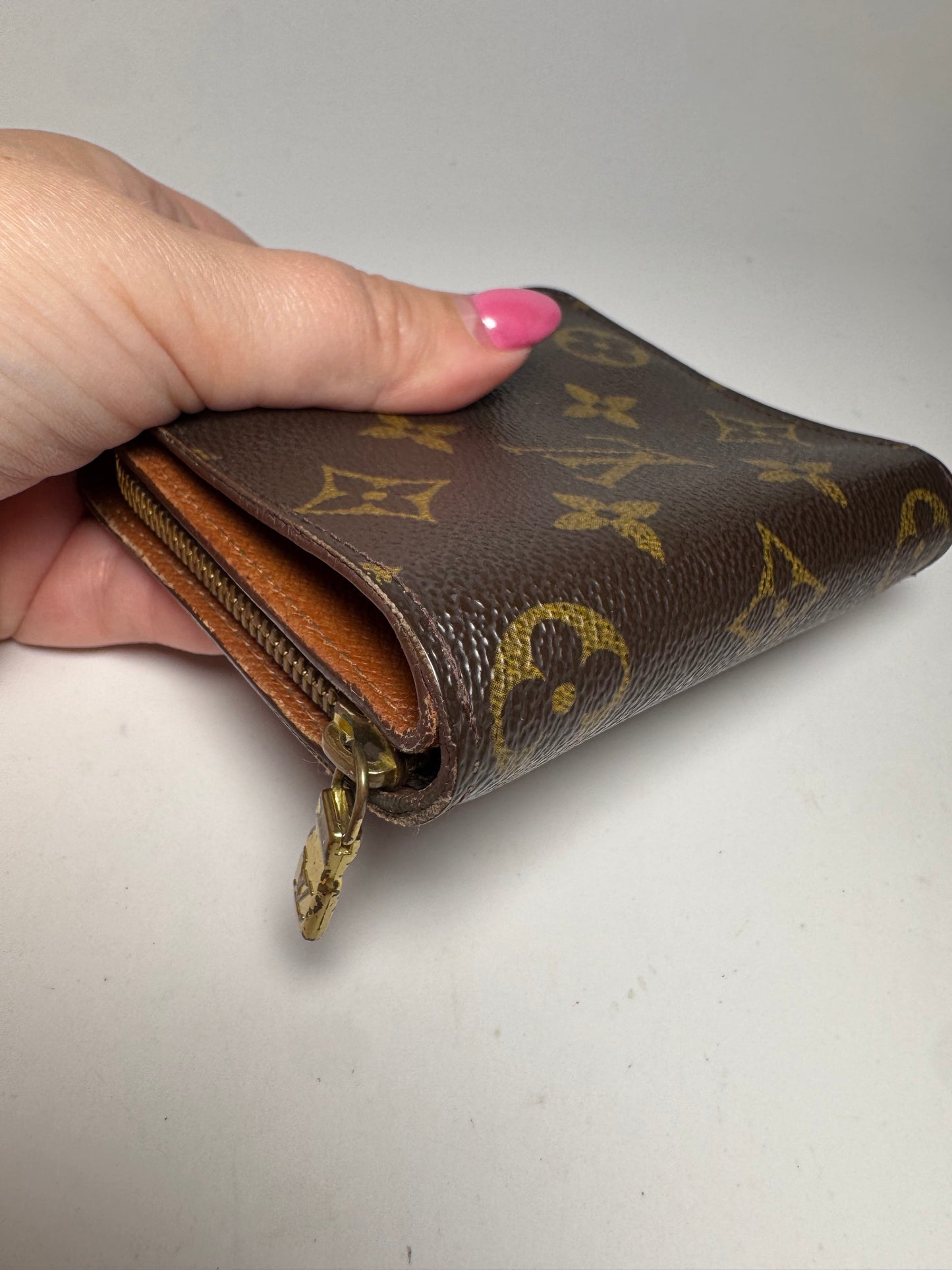 Louis Vuitton Monogram Compact Zippy Wallet Made in Spain, May 1998