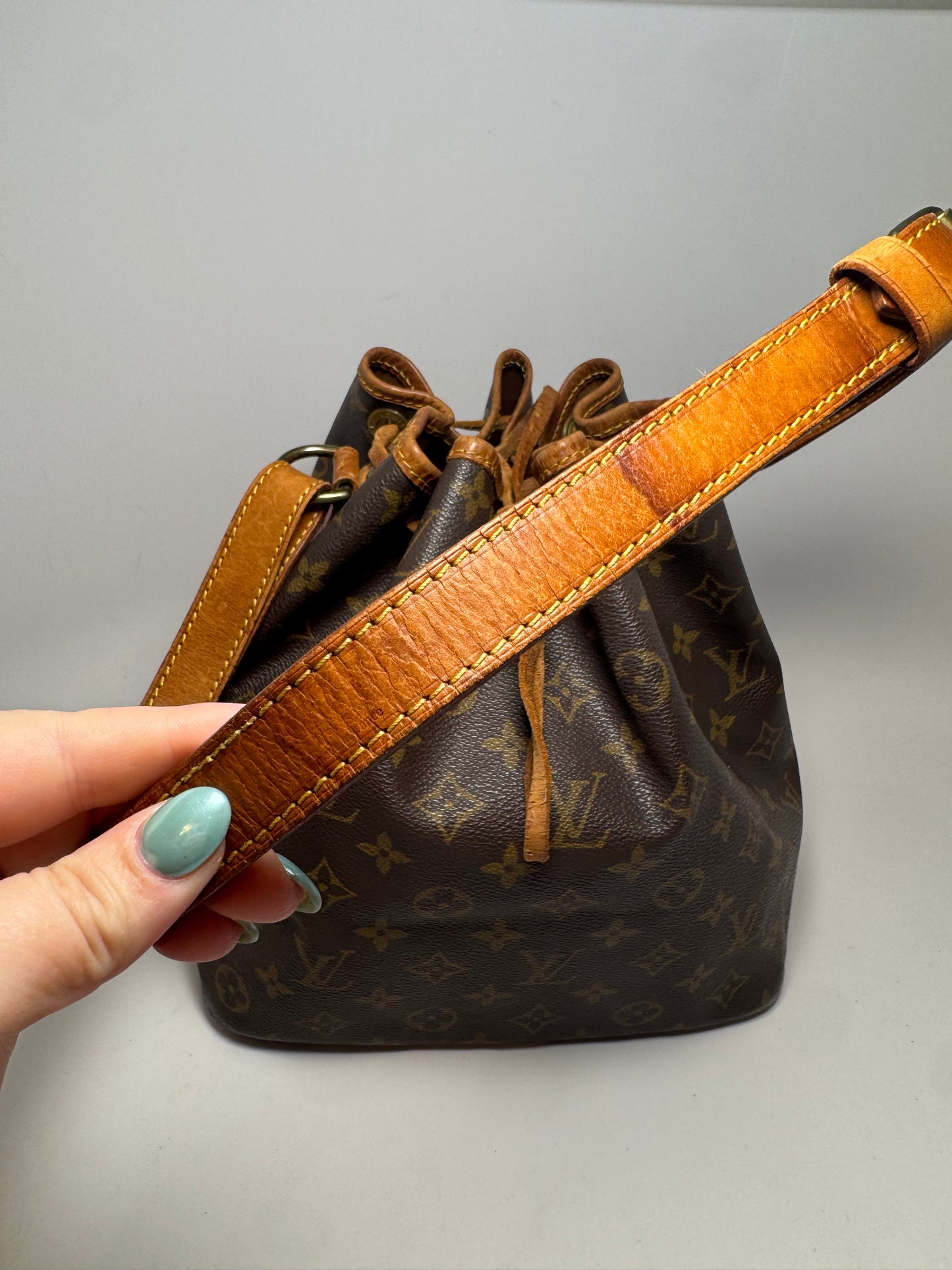 Louis Vuitton Petite Noe Monogram Shoulder Bag
