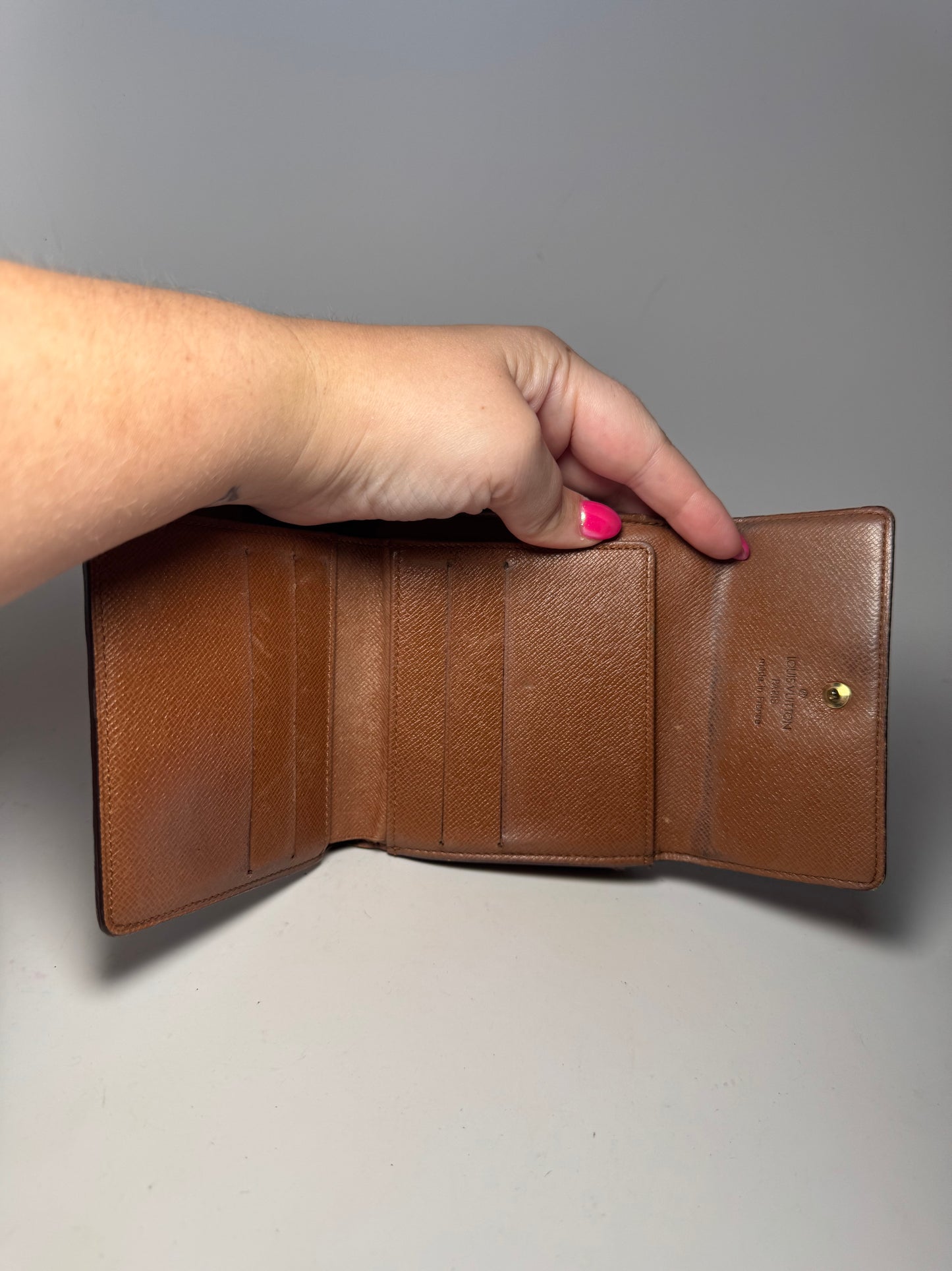 Louis Vuitton Monogram Elise Trifold Wallet