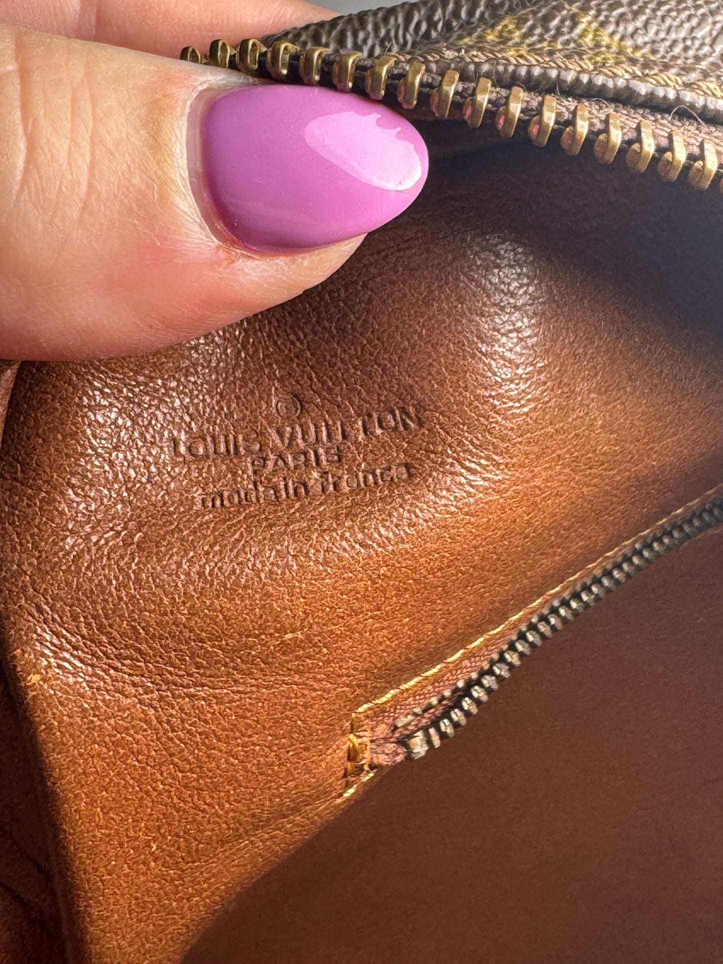 Louis Vuitton Marceau GM Monogram Shoulder Bag Made in France