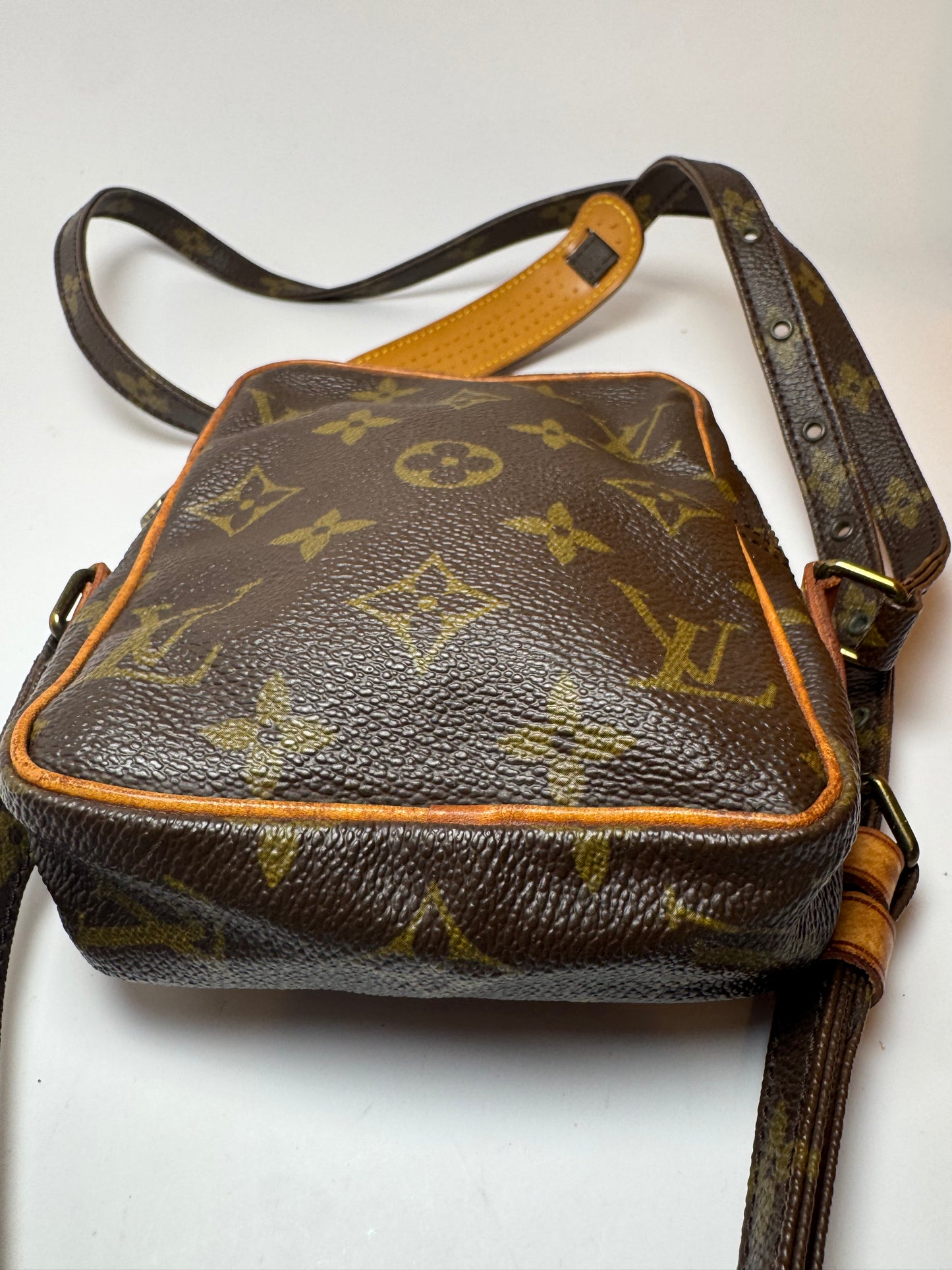 Louis Vuitton Vintage Mini Danube Monogram Crossbody – Made in France (Pre Date Code)
