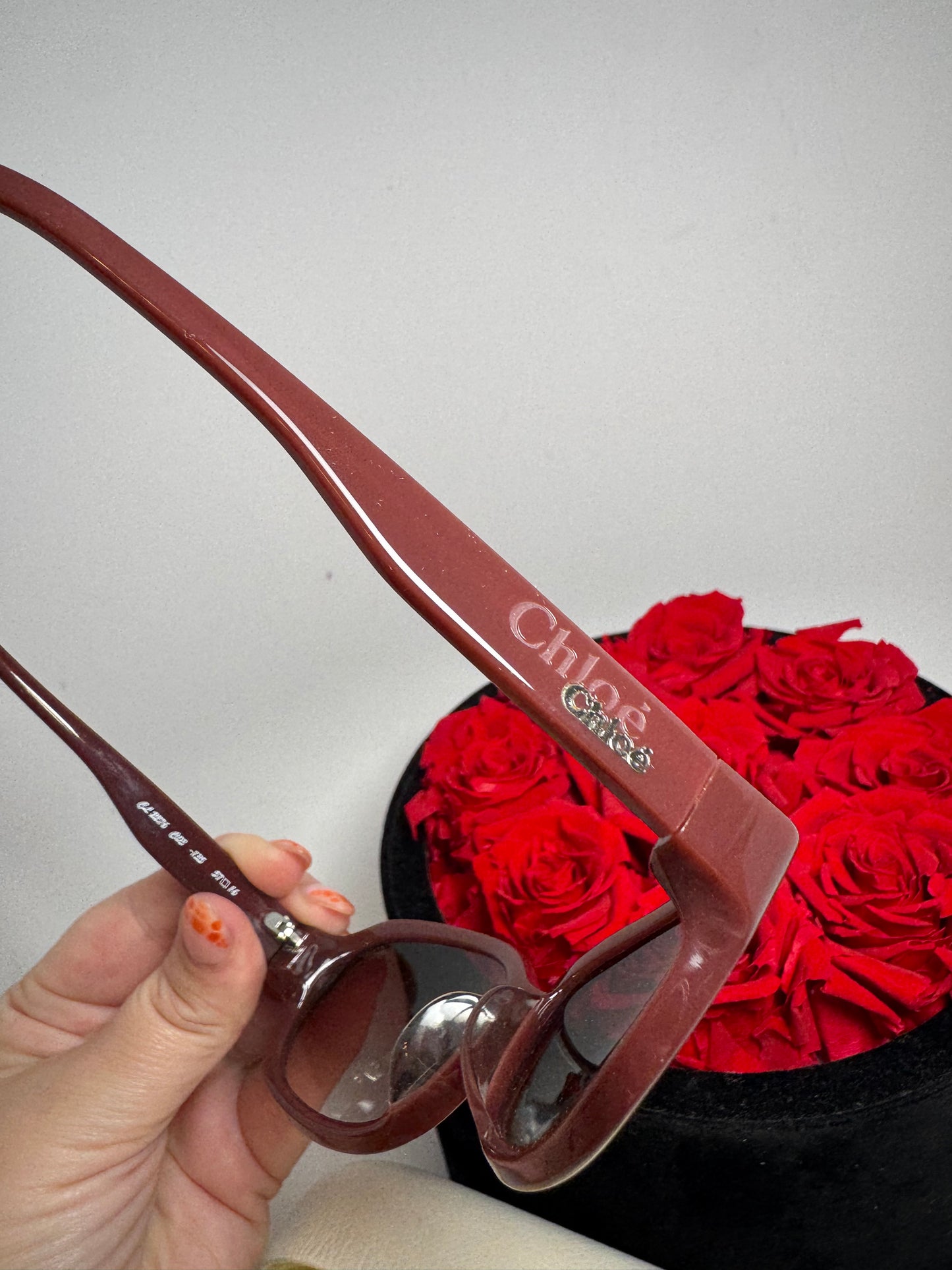 Chloé Burgundy Sunglasses- Small
