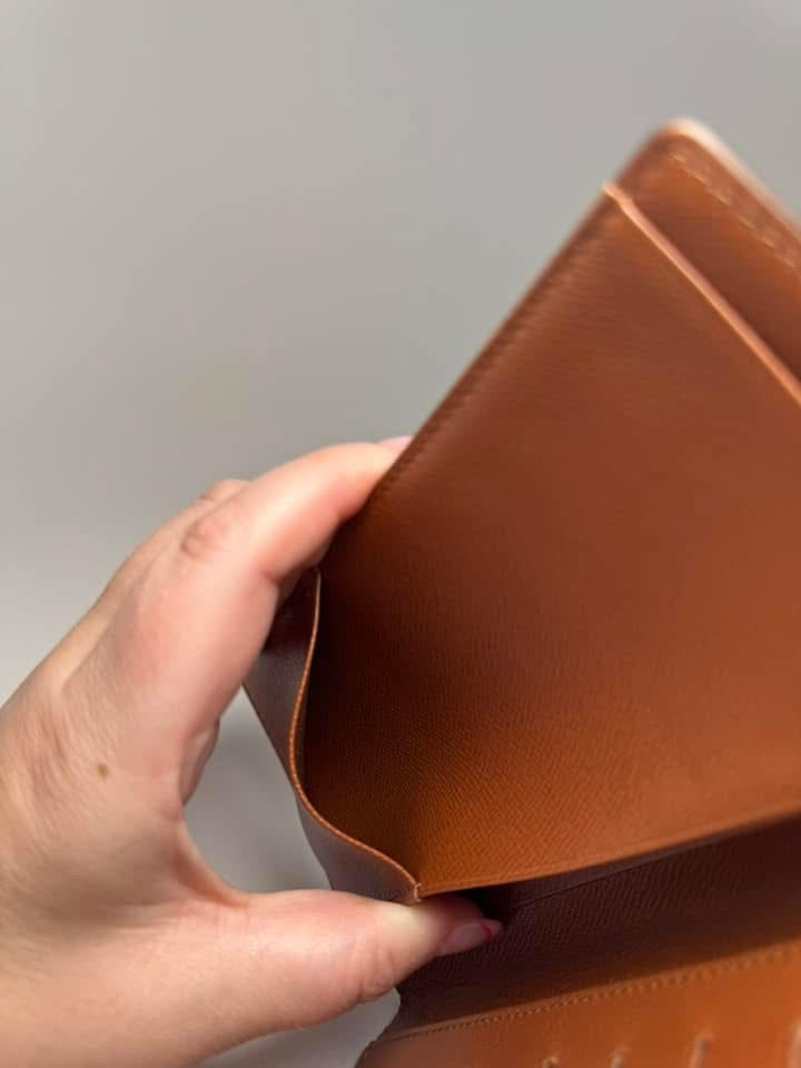 Louis Vuitton Monogram Porte Valeurs Cartes Card Wallet / Passport Cover