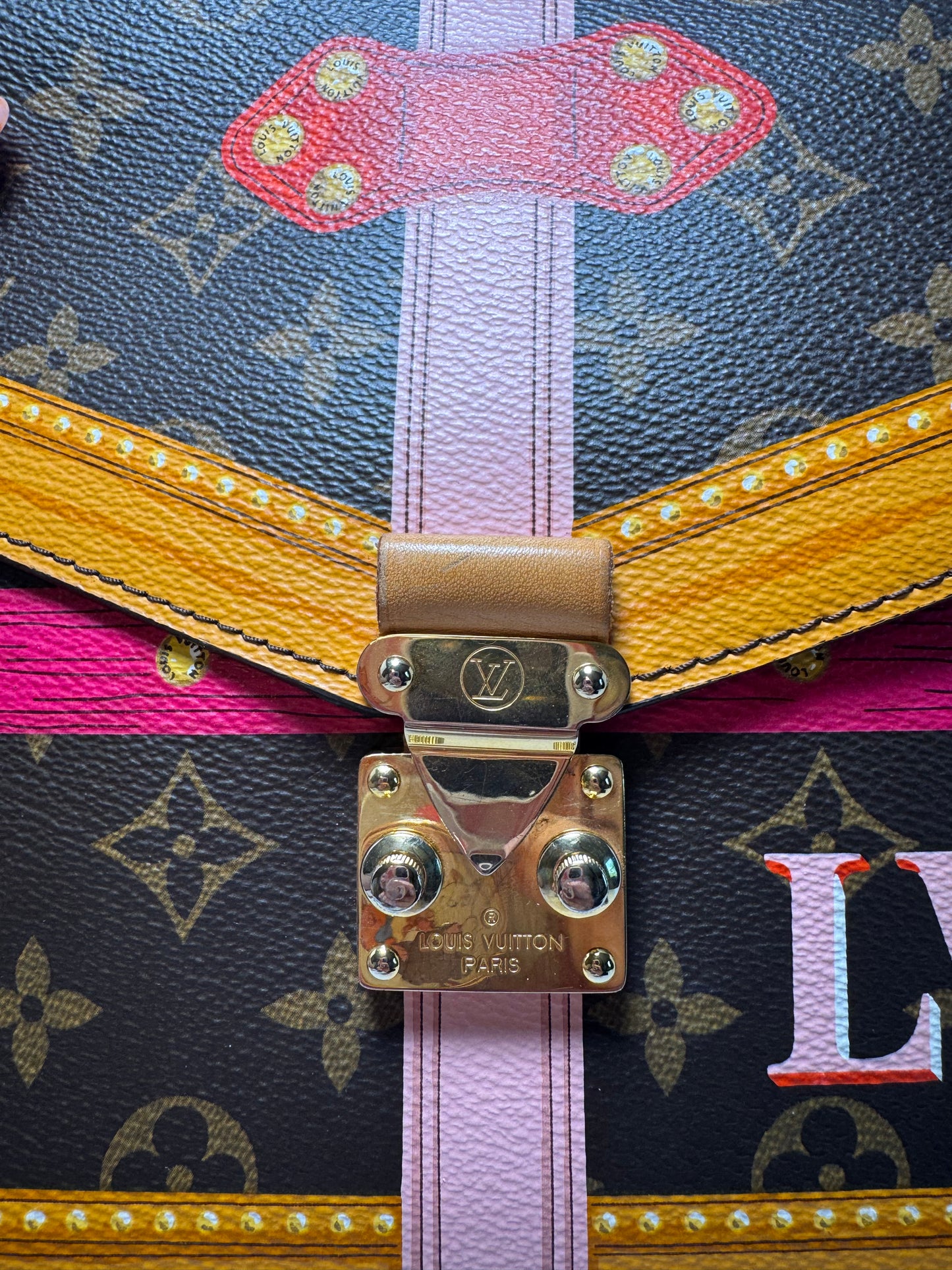Louis Vuitton Monogram Summer Trunks Pochette Metis Crossbody