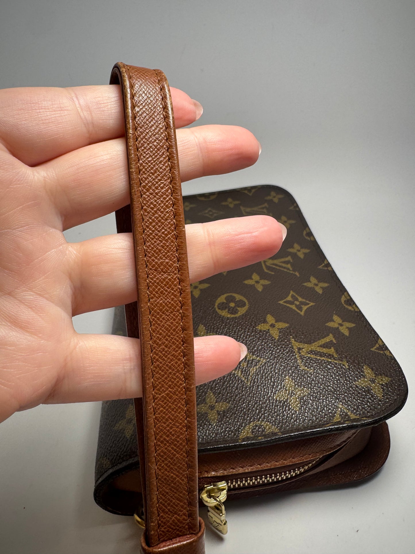 Louis Vuitton Orsay Clutch Monogram Toiletry Bag