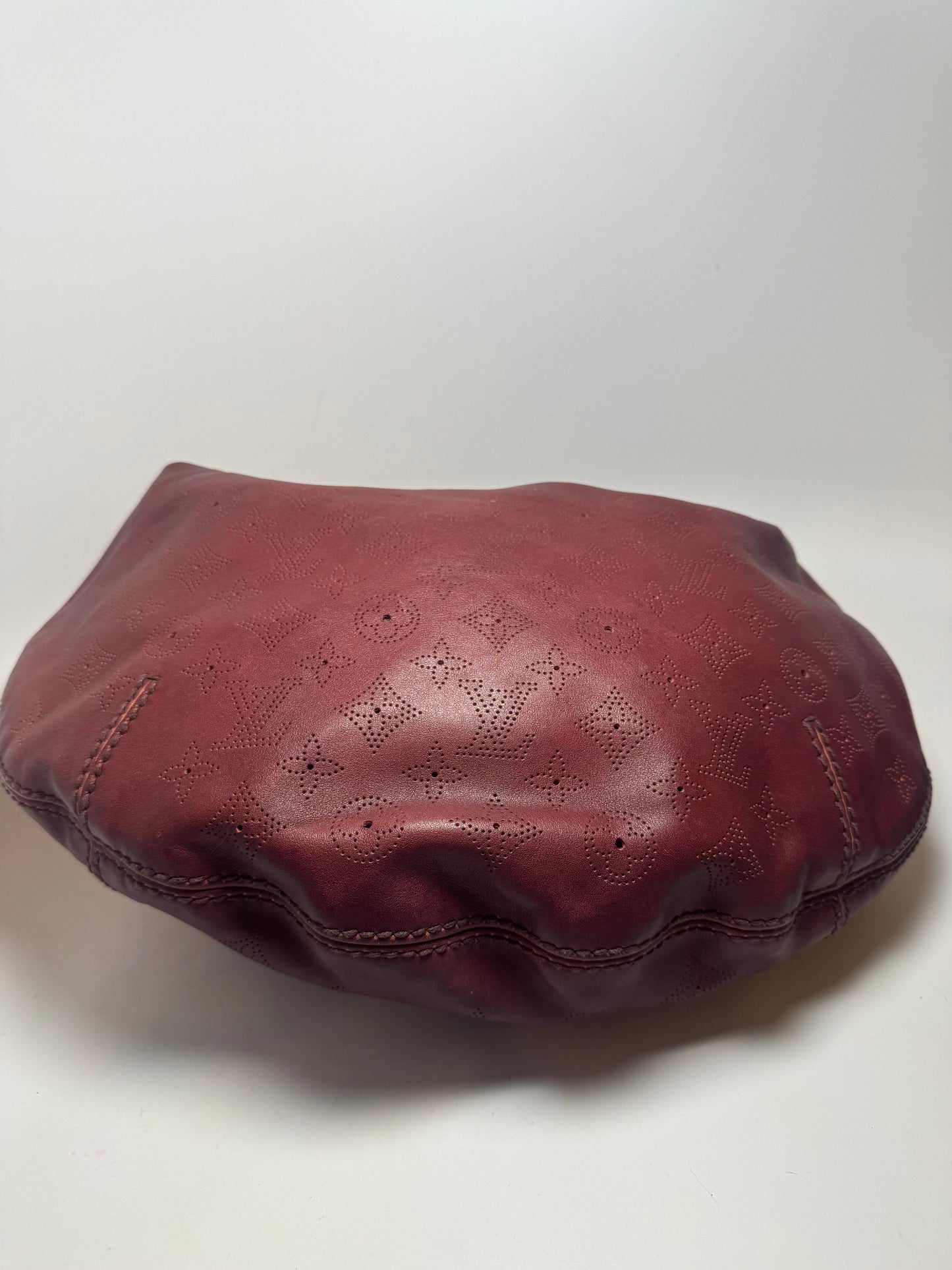 Louis Vuitton Onatah GM Leather Aubergine Limited Edition Shoulder Bag