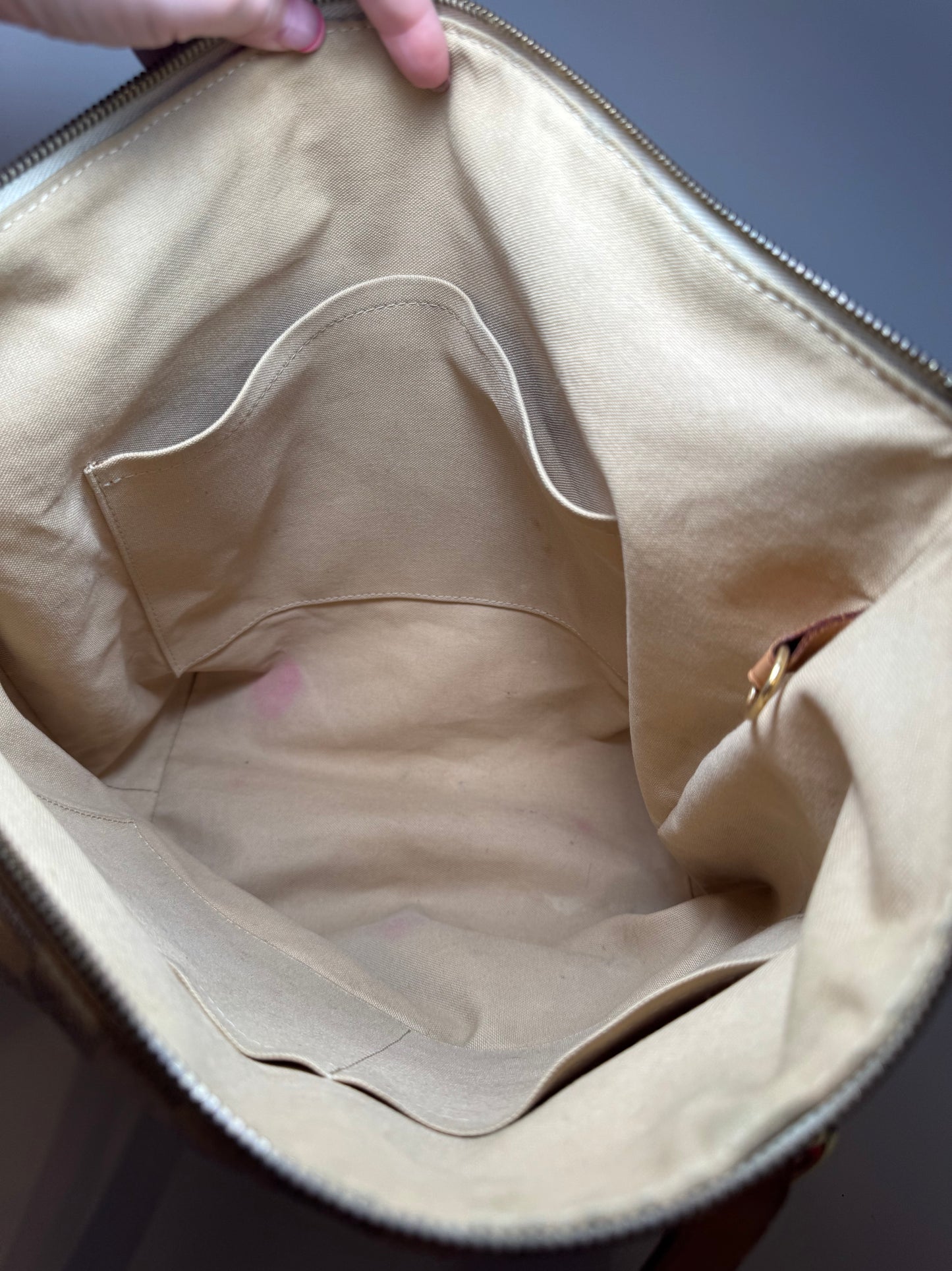 Louis Vuitton Totally MM in Damier Azur Tote Shoulder Bag