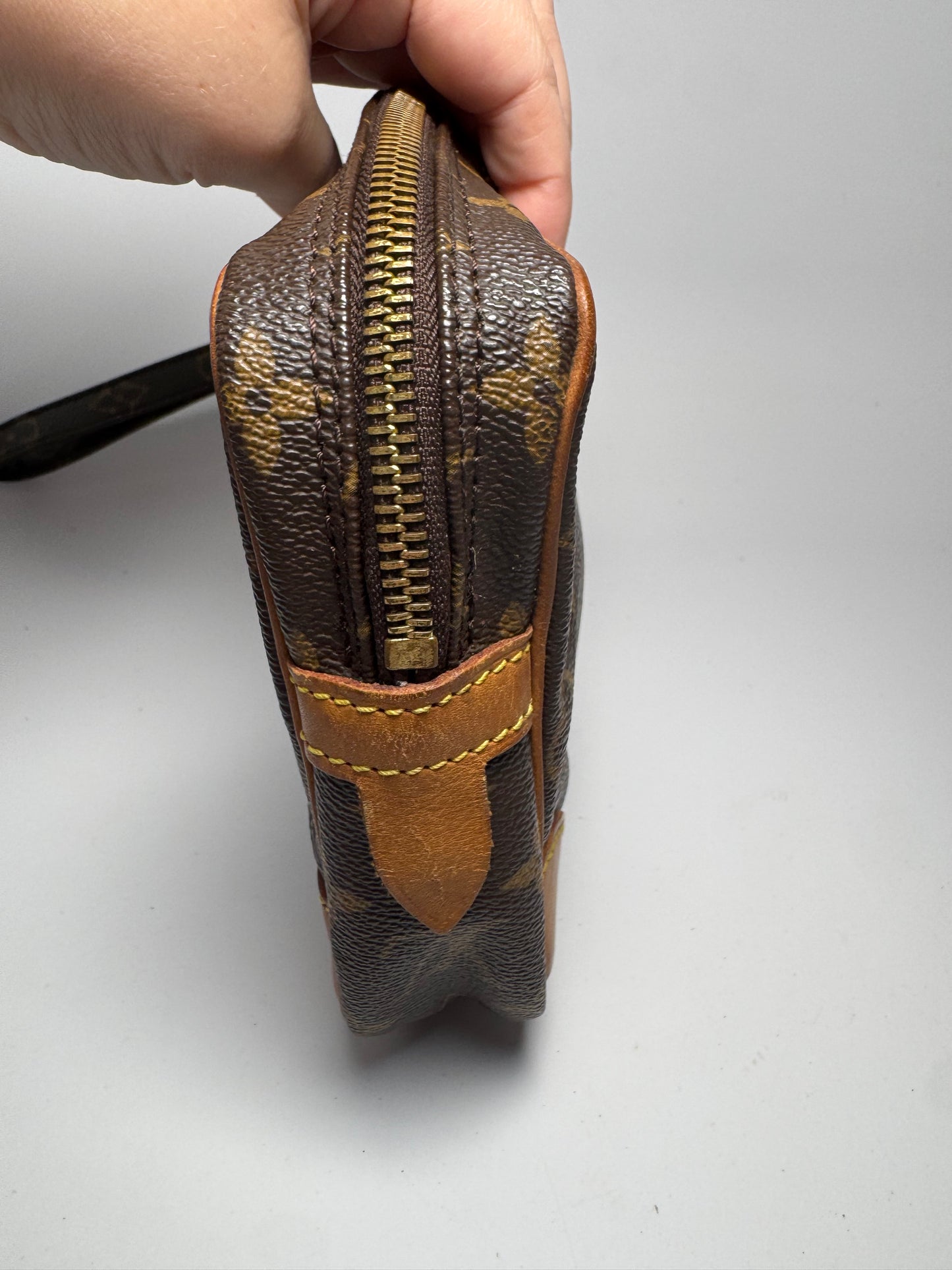 Louis Vuitton Marly Draggone Clutch/Pouch Monogram w/Original Strap Made in France in 1998
