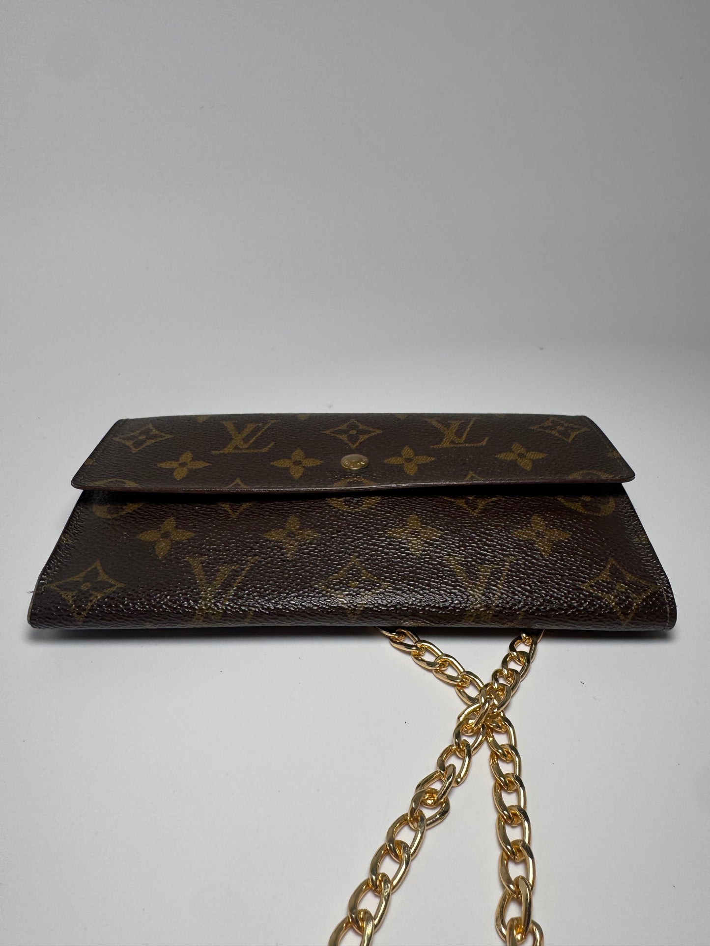 Louis Vuitton Sarah Monogram Wallet on Chain- Vintage 1994 March in France