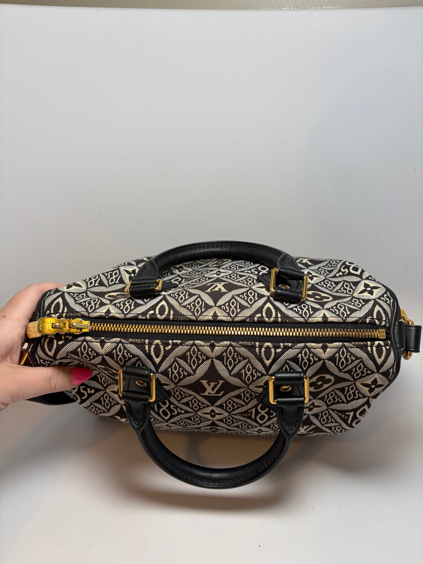 Louis Vuitton Speedy 25 Bandoulière 1854 Monogram Jacquard