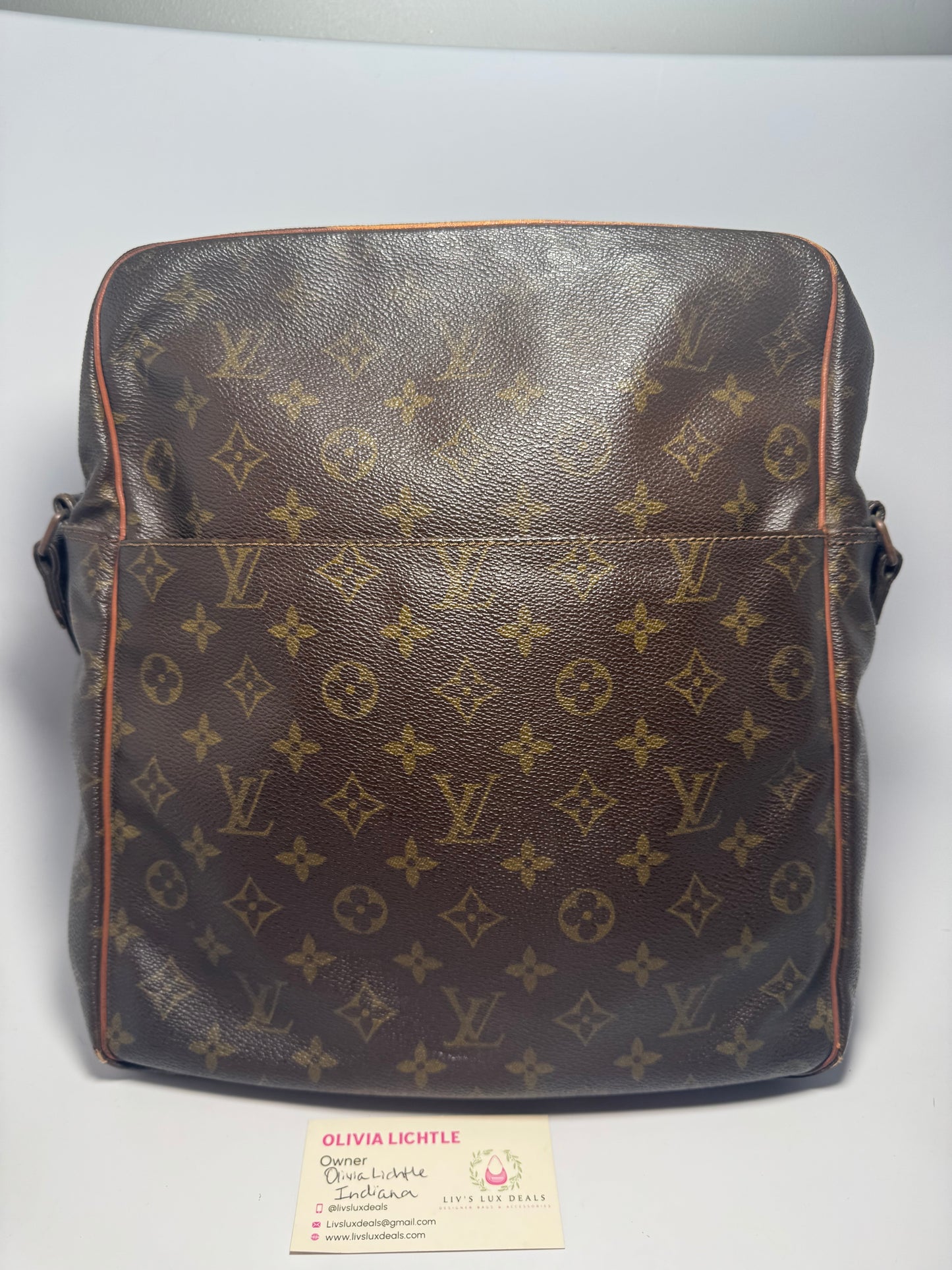 Louis Vuitton Marceau GM Monogram Shoulder Bag Made in France