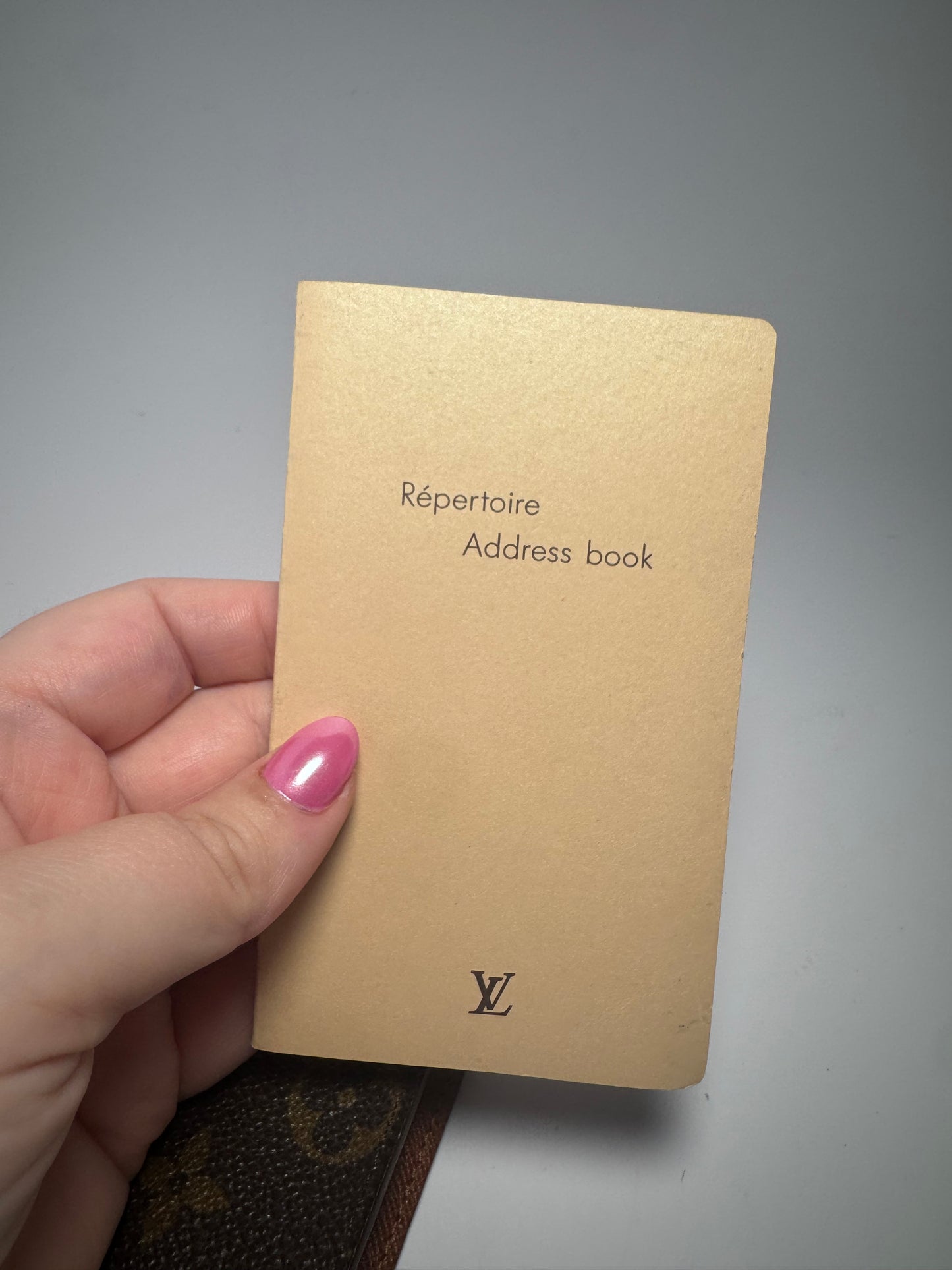 Louis Vuitton Agenda PM Planner/Passport Holder Monogram, November 1999 in Spain