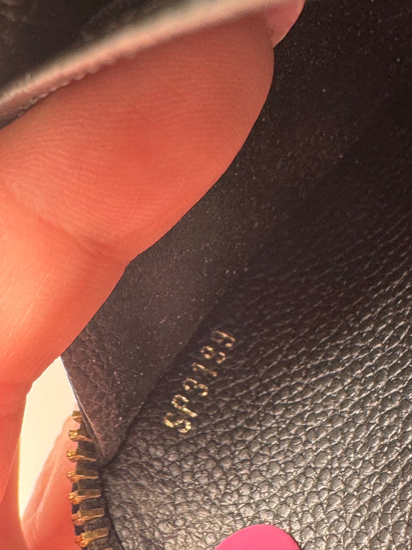 Louis Vuitton Black Empriente Zippy Wallet, 2019 France
