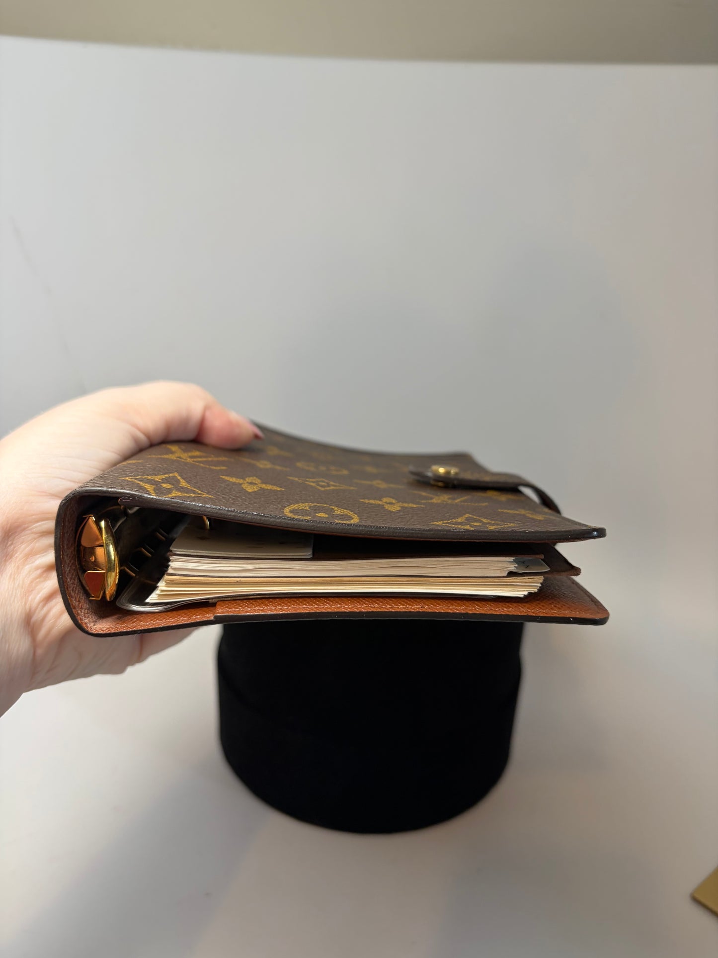 Louis Vuitton Medium Ring Agenda MM Monogram