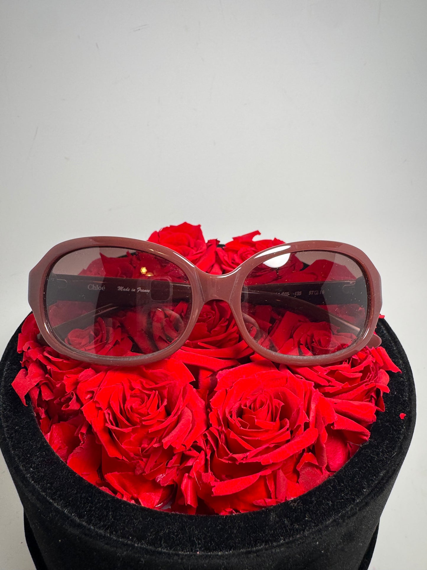 Chloé Burgundy Sunglasses- Small