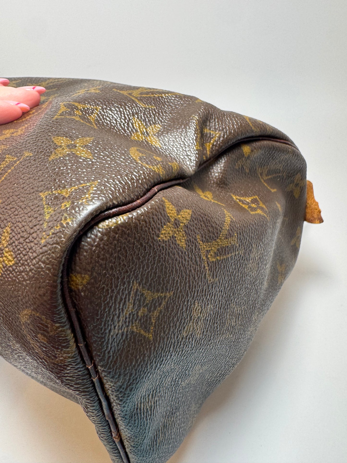 Louis Vuitton Vintage Speedy 25 Monogram Canvas Bag - Made in France (1999)