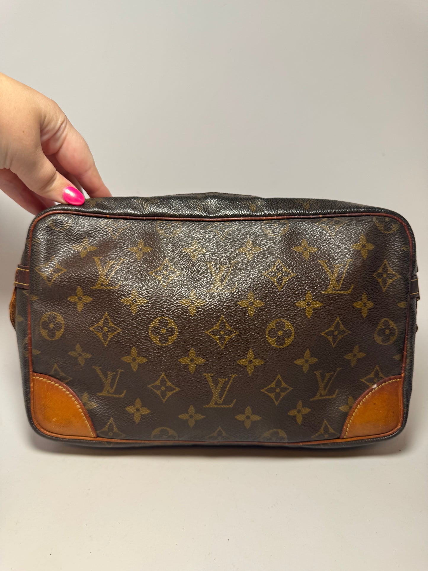 Louis Vuitton Compiegne 28 Pouch Monogram Toiletry Bag