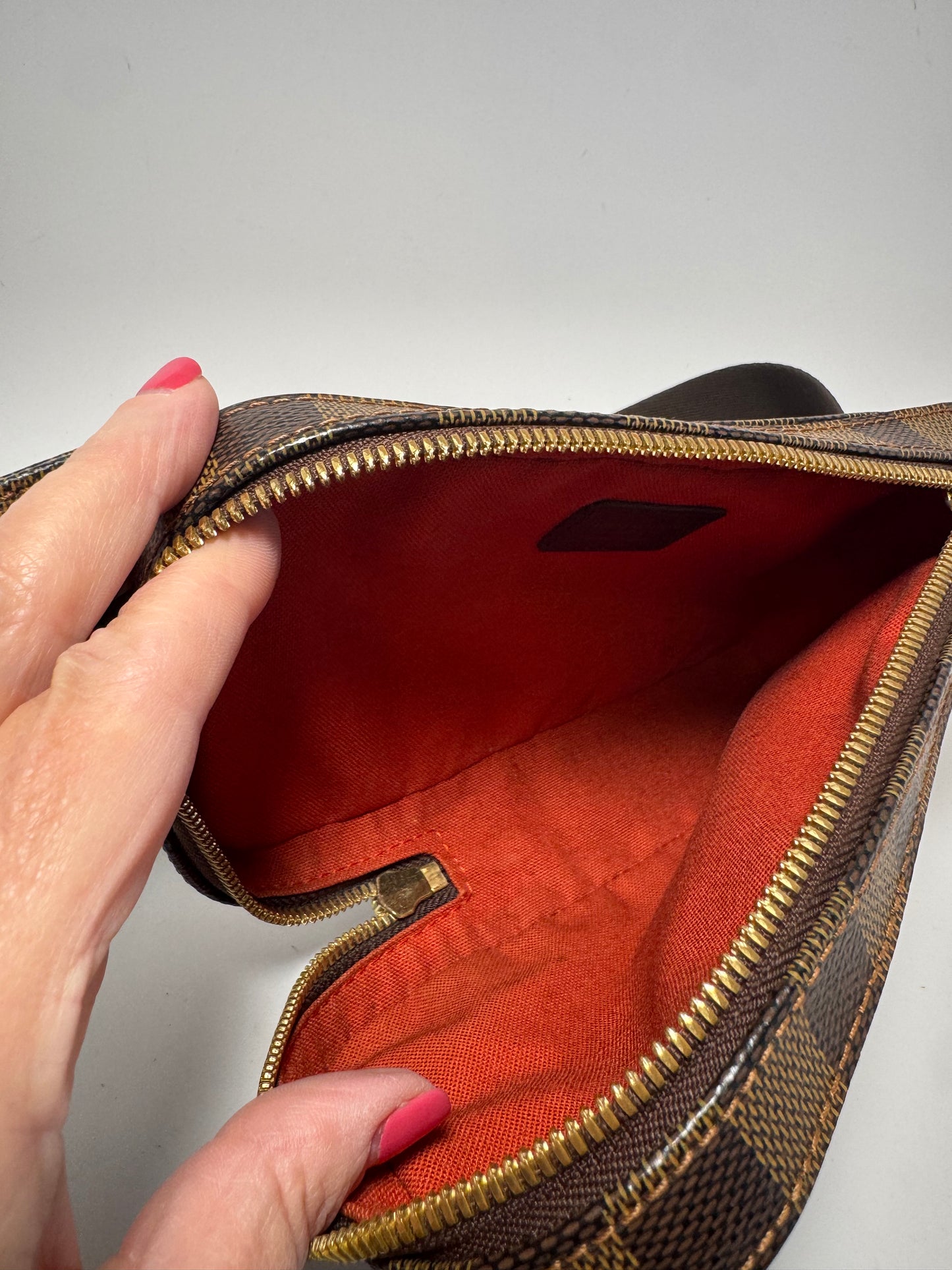 Louis Vuitton Geronimo Damier Ebene Belt Bag/Bum Bag
