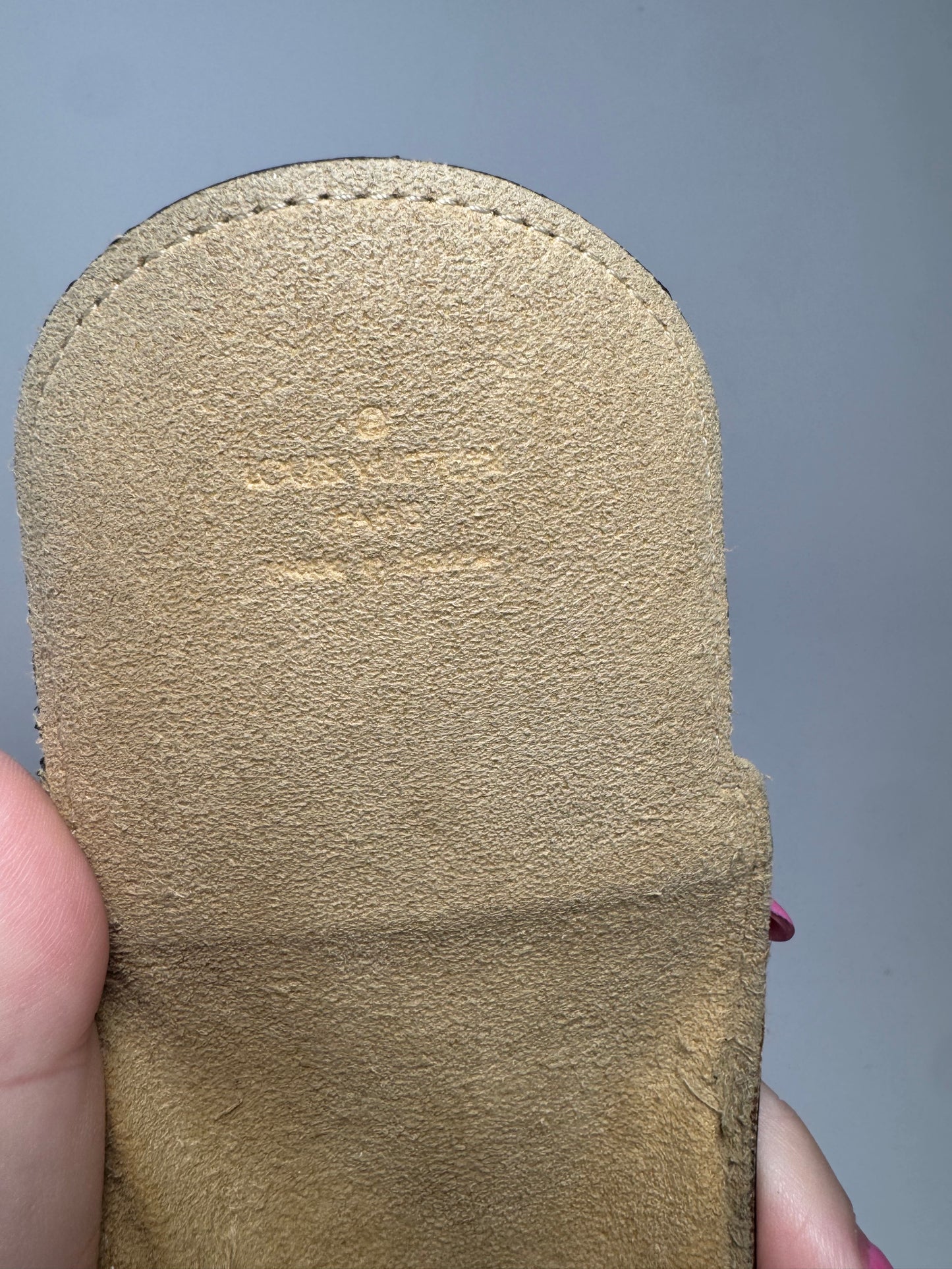 Louis Vuitton Monogram Sunglasses/Glasses Case Made in France January 2000