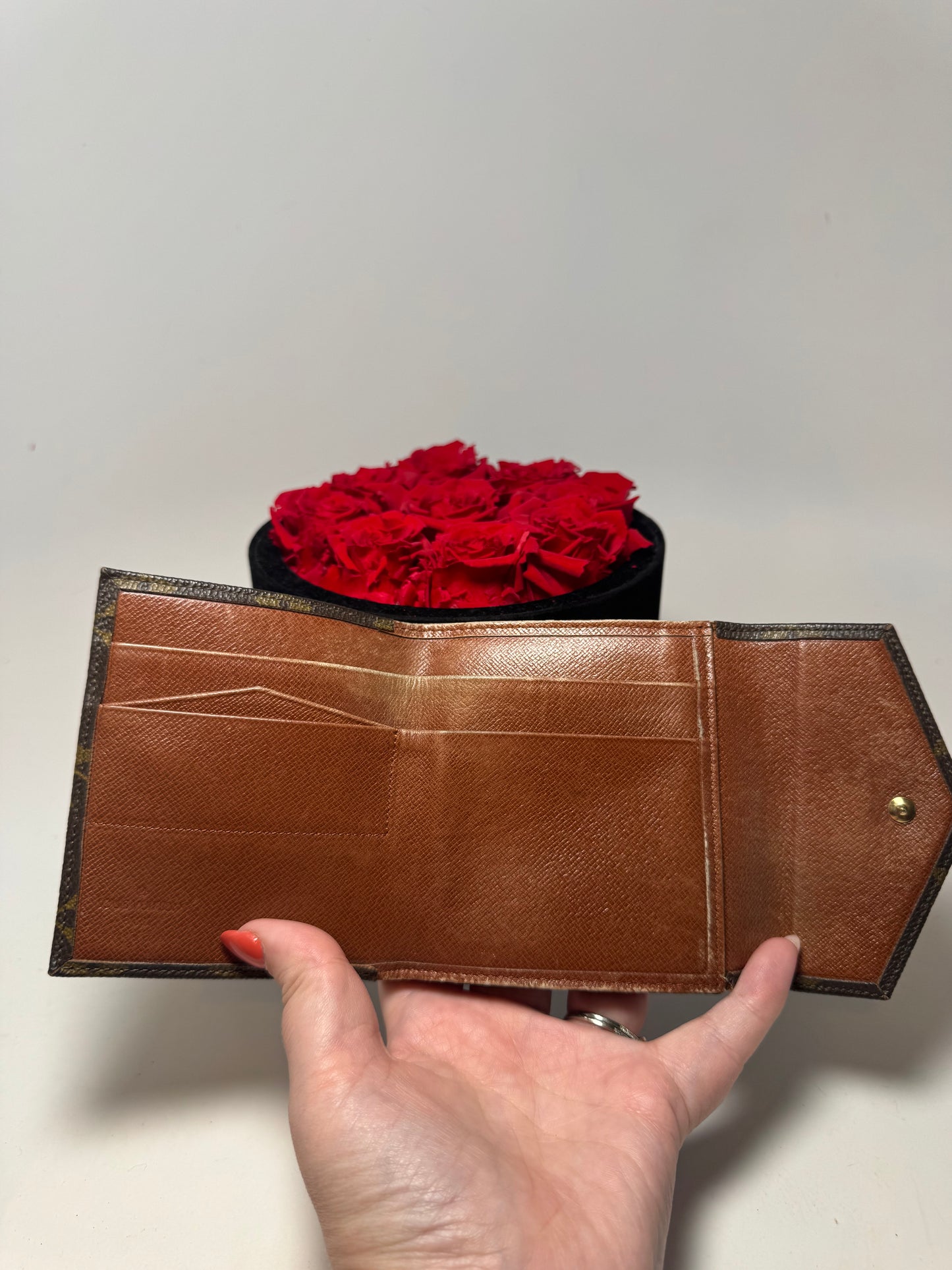 Louis Vuitton Monogram Compact Elise Wallet - Pre date Code