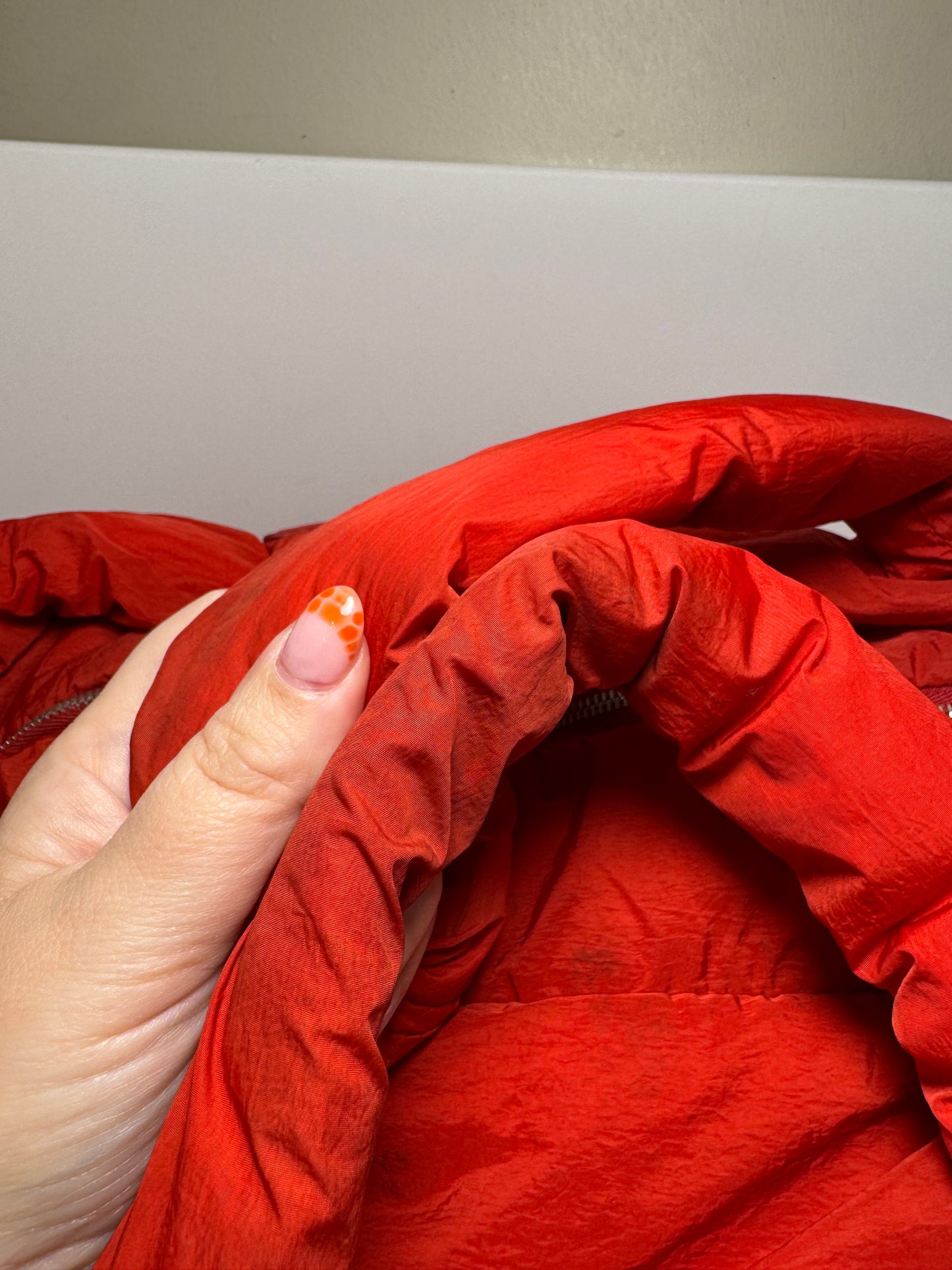 Chanel Coco Cocoon Tote Bag Red Nylon Tote