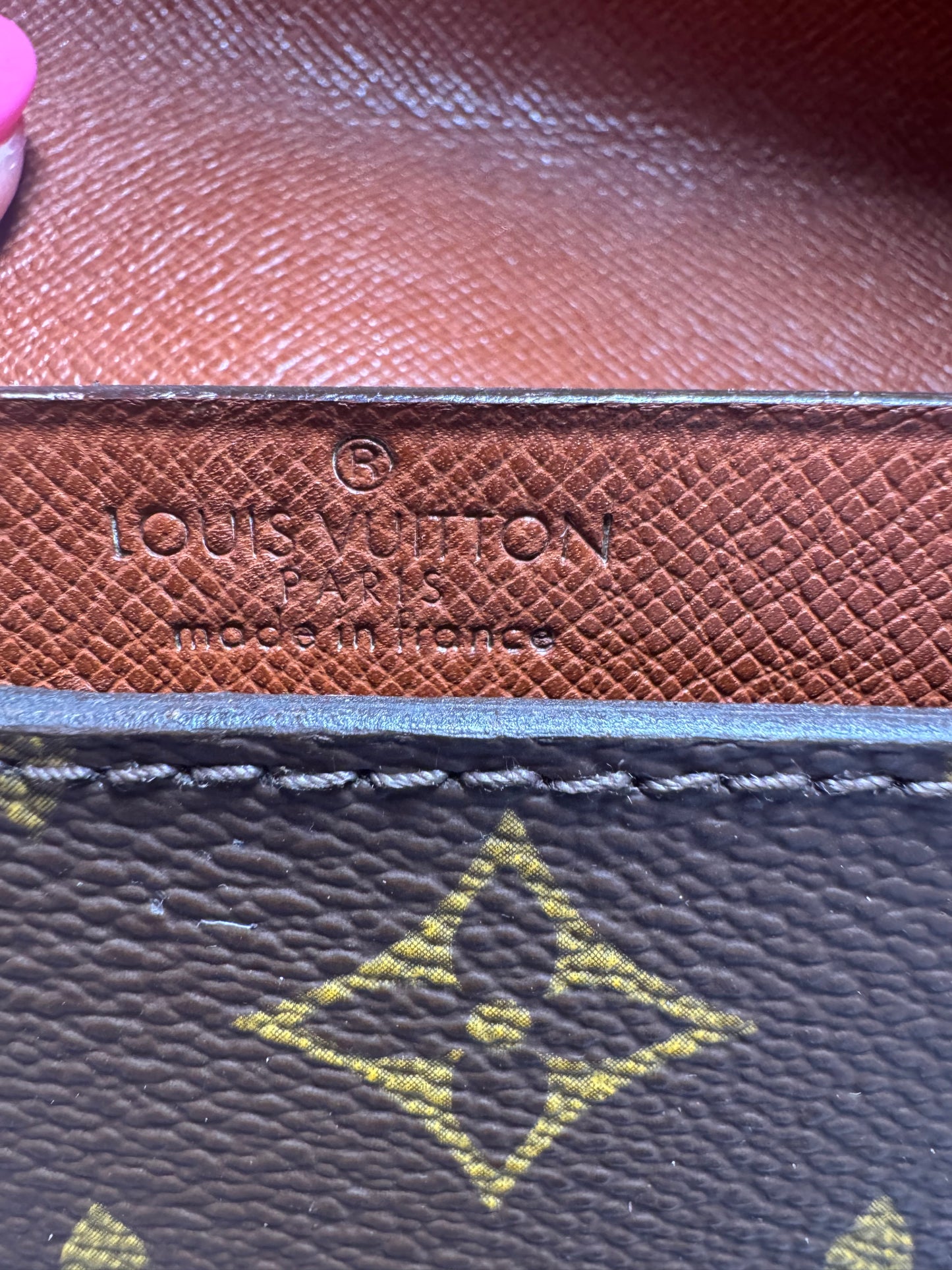 Louis Vuitton Monogram Minister Briefcase Document Clutch