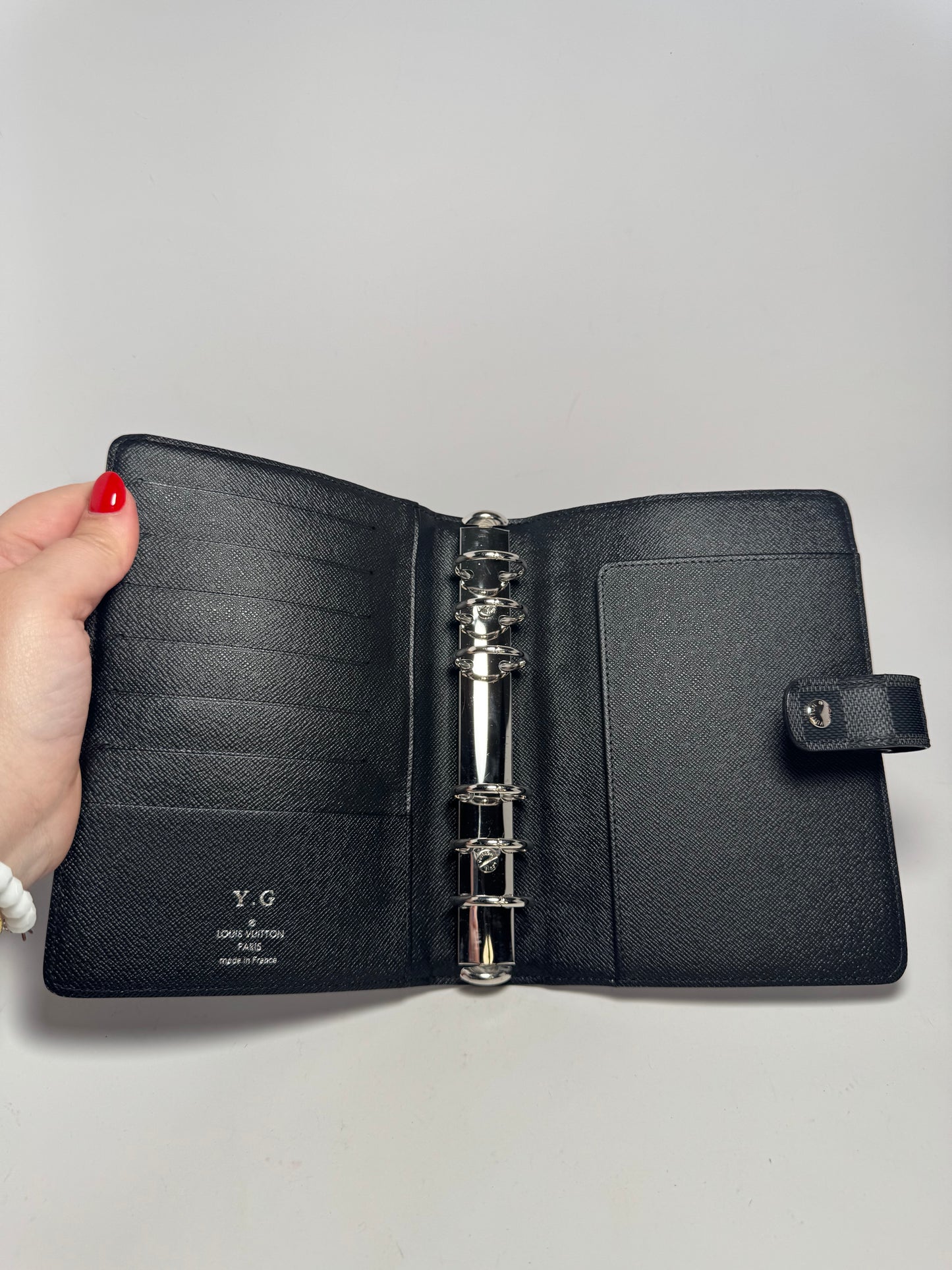 Louis Vuitton Agenda MM Damier Graphite