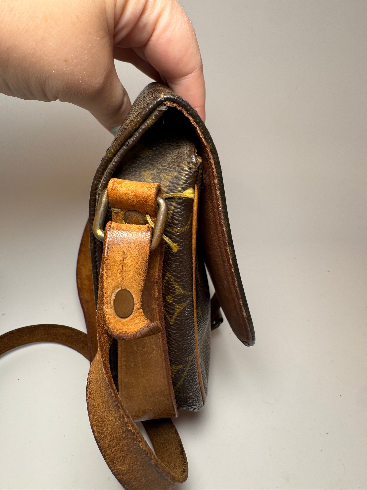 Louis Vuitton Cartouchière PM Monogram Crossbody – Vintage, 1988