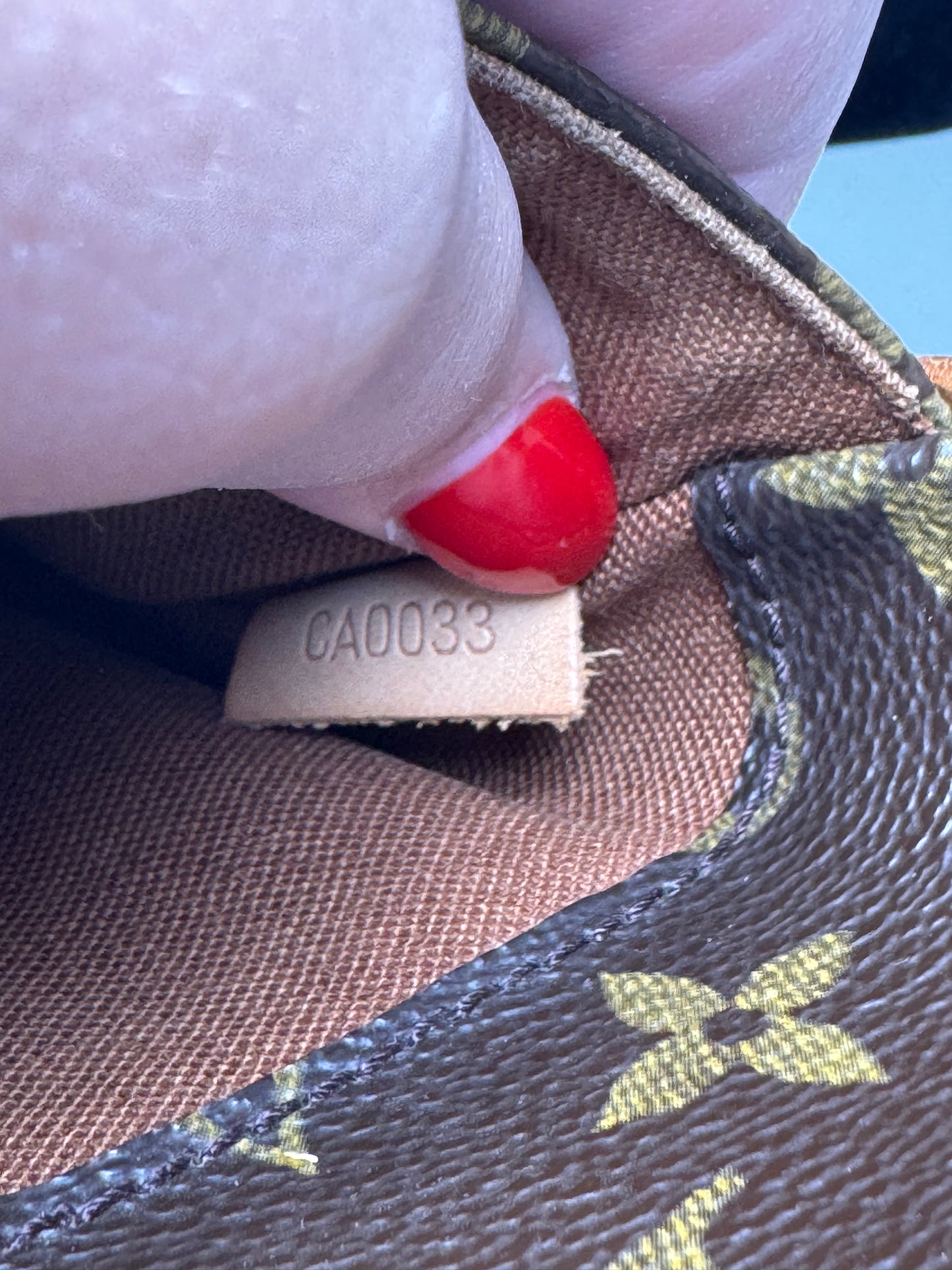 Louis Vuitton Monogram Gange Pochette Bum Bag/Sling Bag