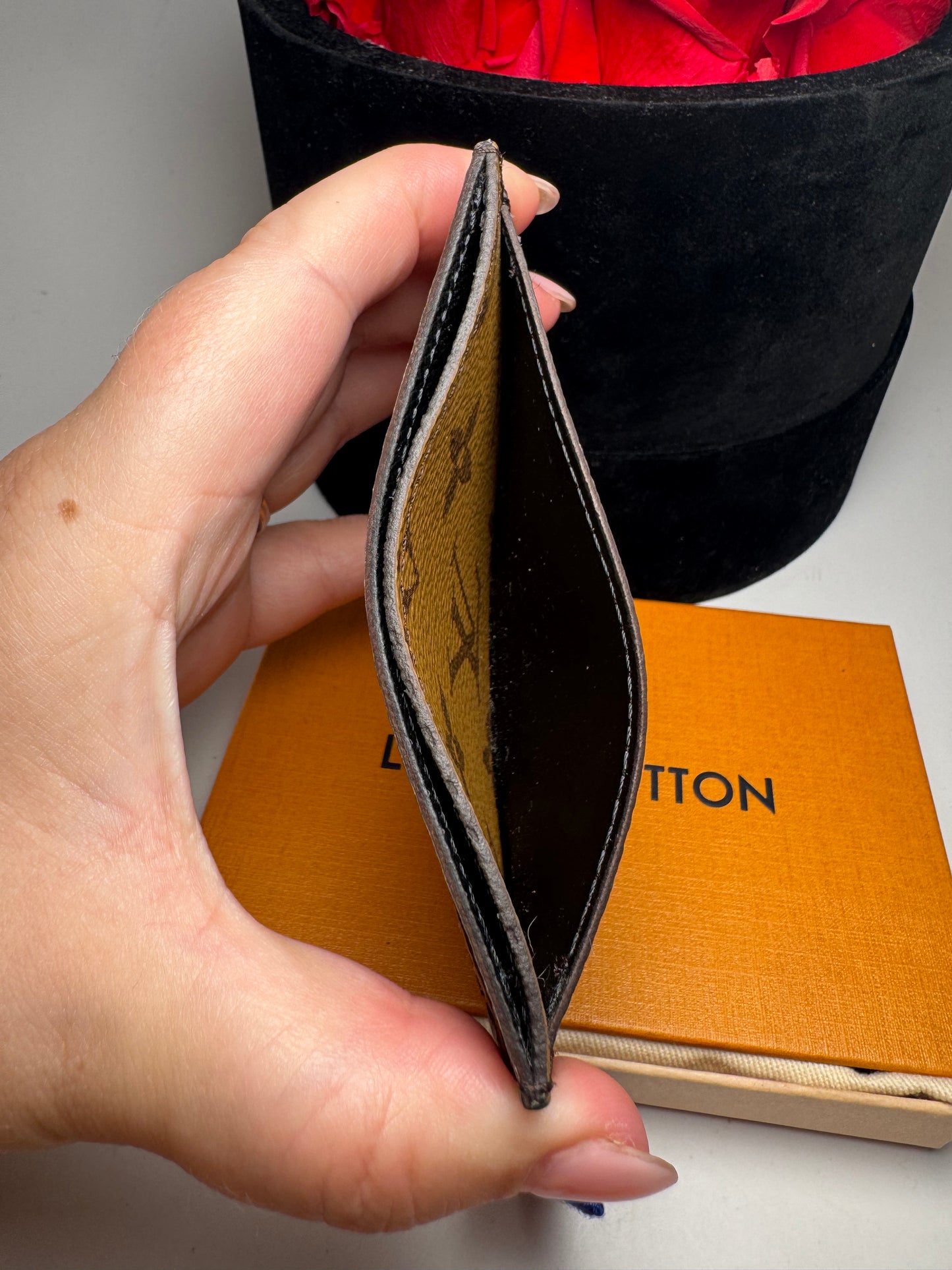 Louis Vuitton Reverse Monogram Card Case
