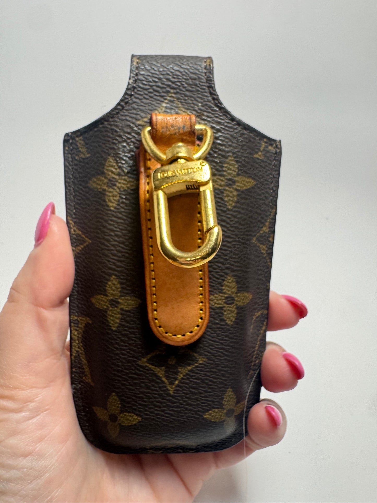 Louis Vuitton Monogram Phone Holder/Cosmetic Pouch