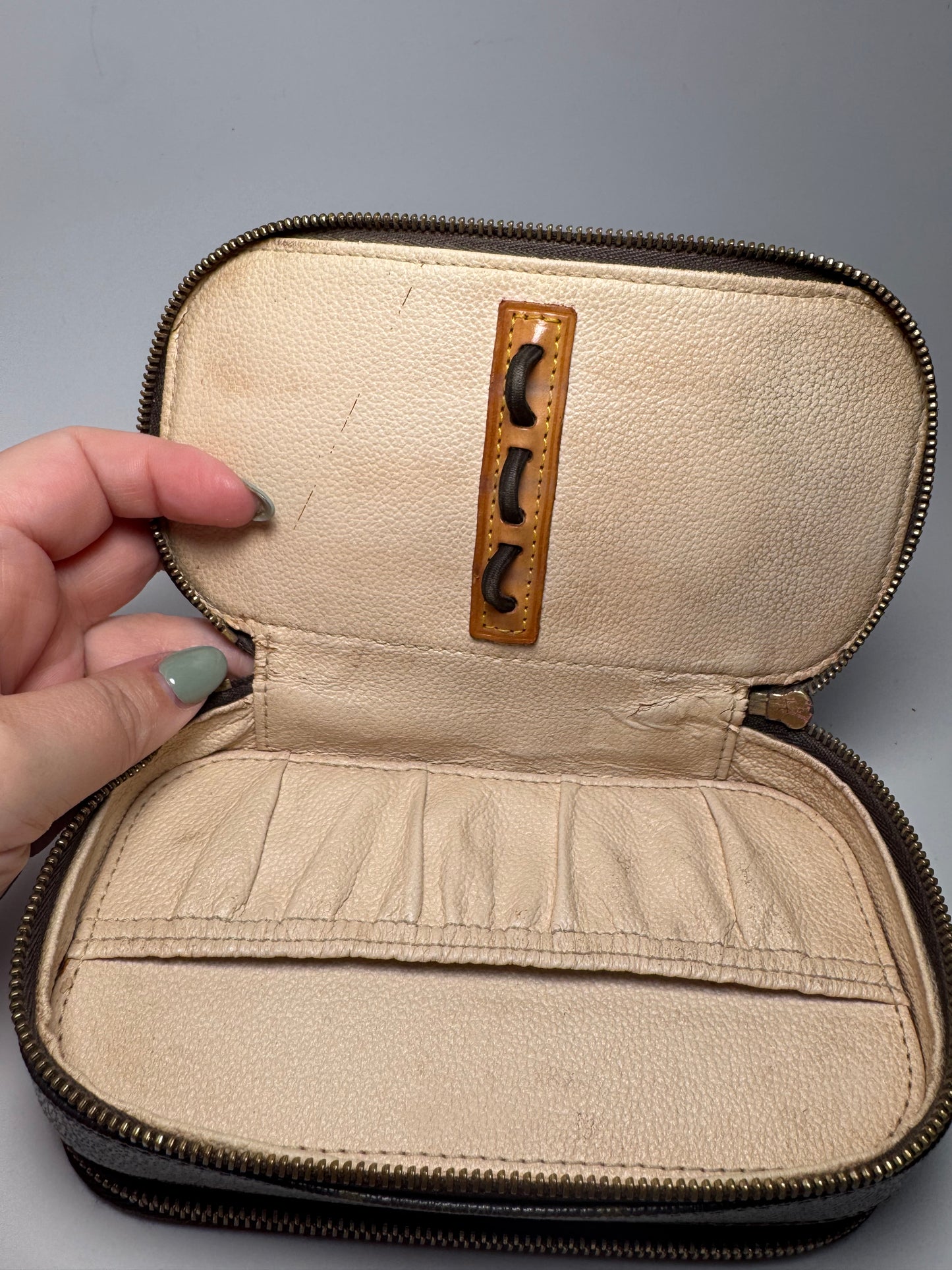 Louis Vuitton Trousse PM Monogram Canvas Toiltery Makeup Case/Pouch- July 2002