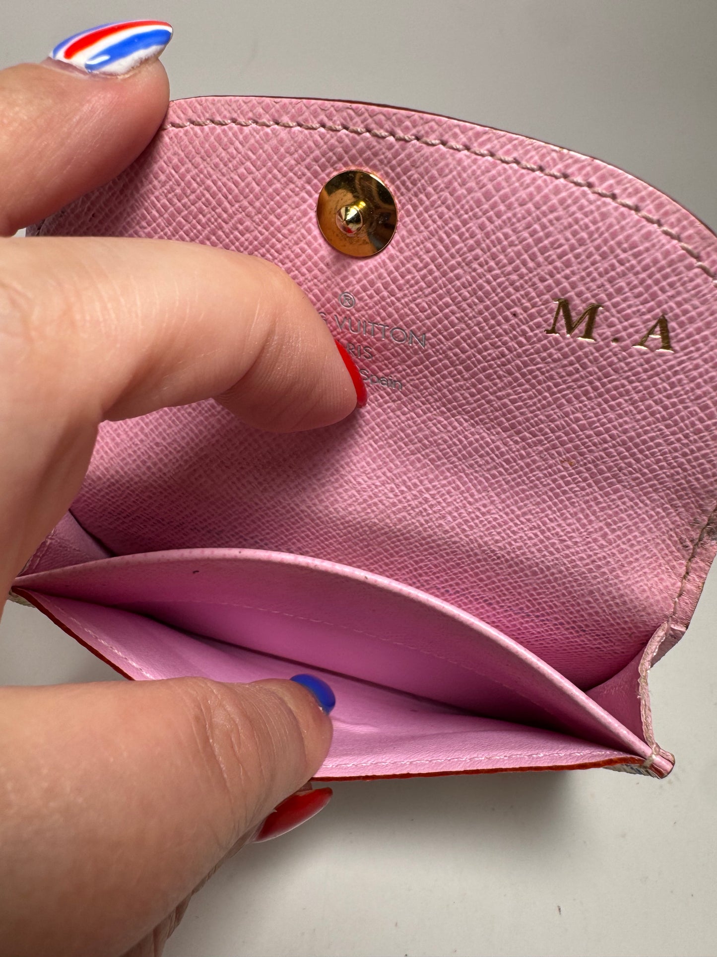 Louis Vuitton Multicolor Monogram Rosalie Coin Purse (Murakami Collection)