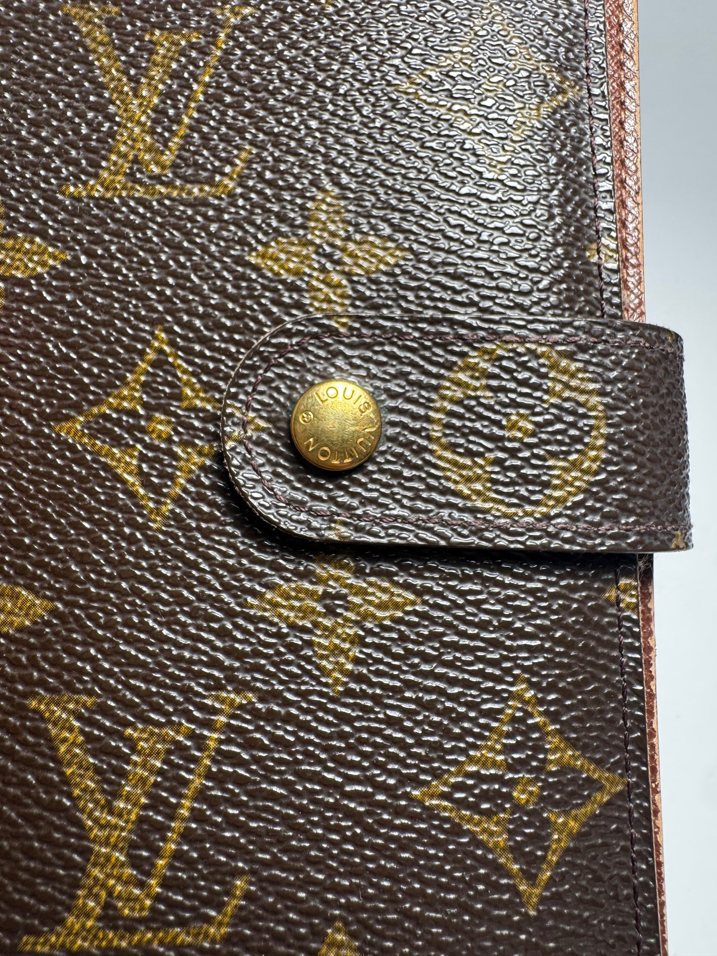 Louis Vuitton Porte Papier Wallet/Passport Holder in Monogram Made in France January 2001