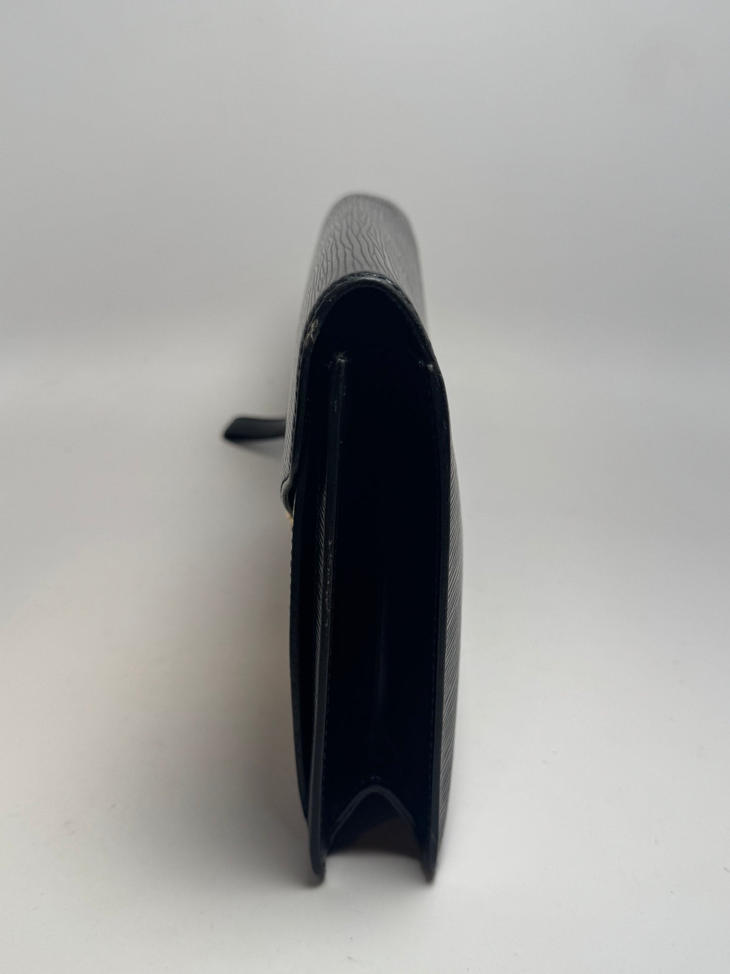 Louis Vuitton Black Epi Serie Draggone Clutch Bag