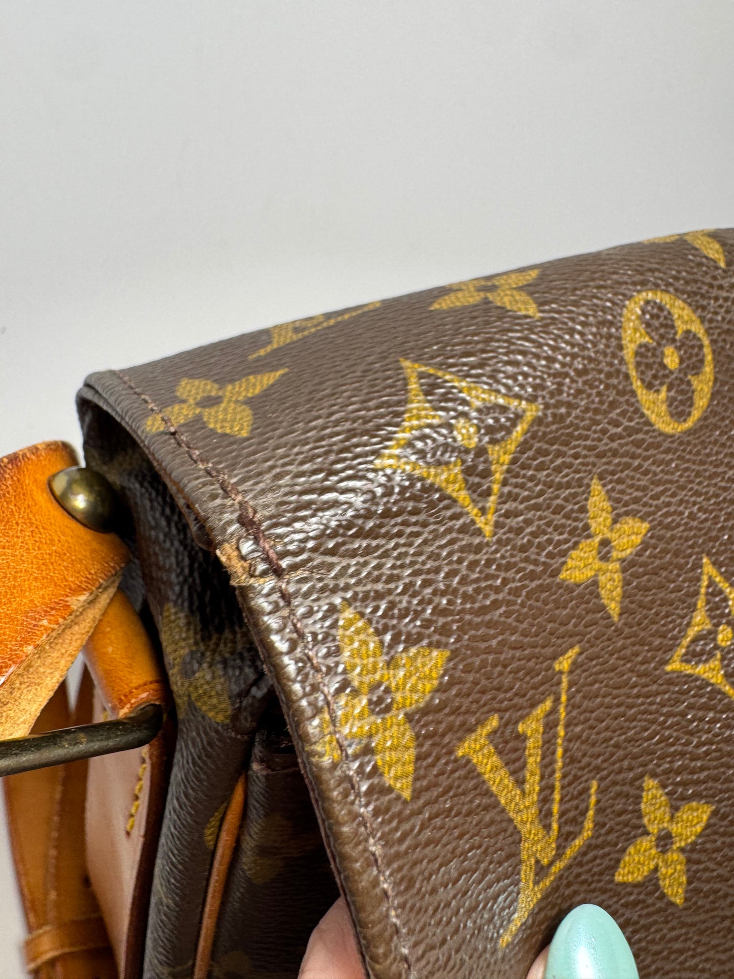 Louis Vuitton Cartouchière MM Monogram Crossbody