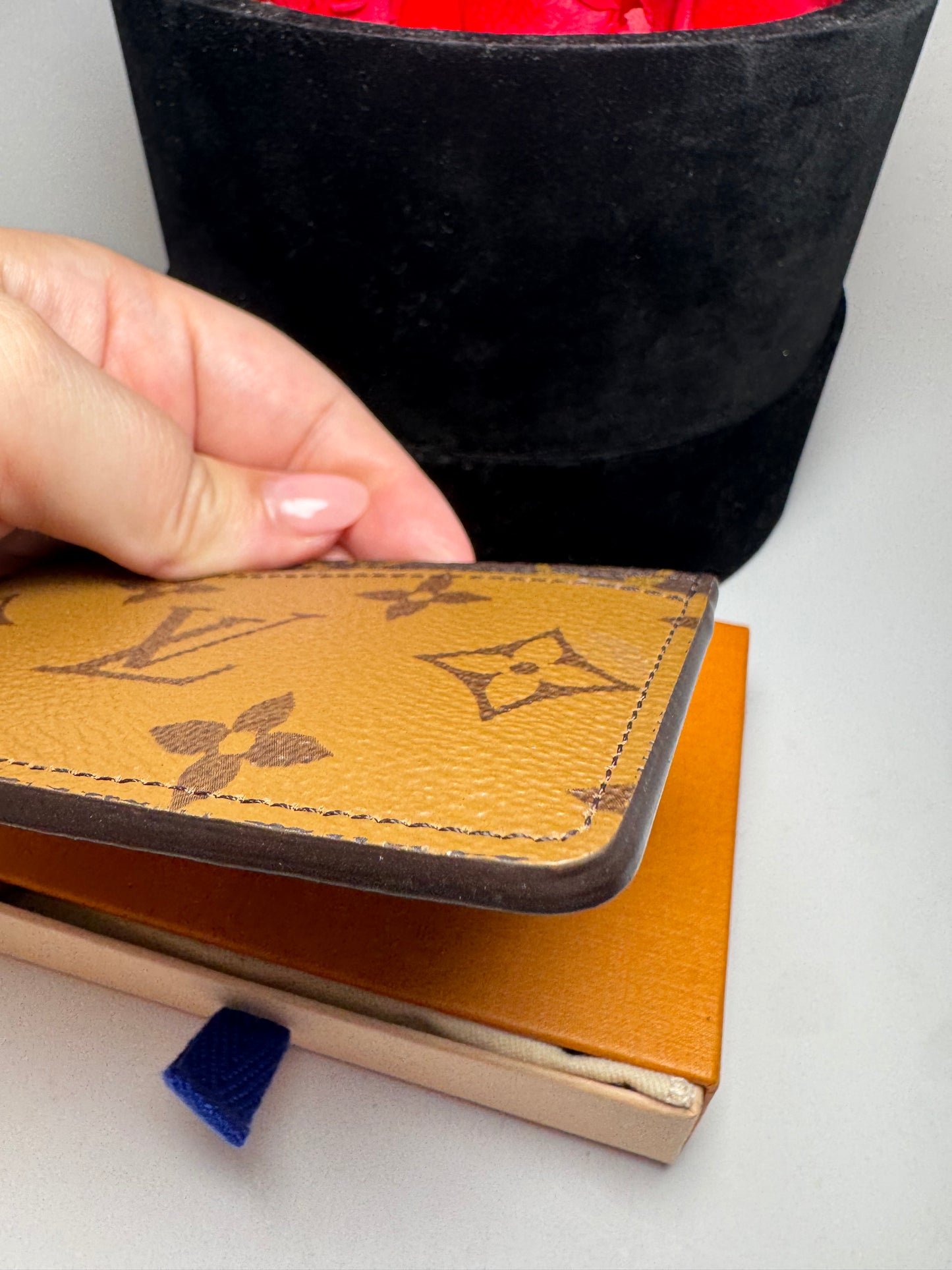 Louis Vuitton Reverse Monogram Card Case