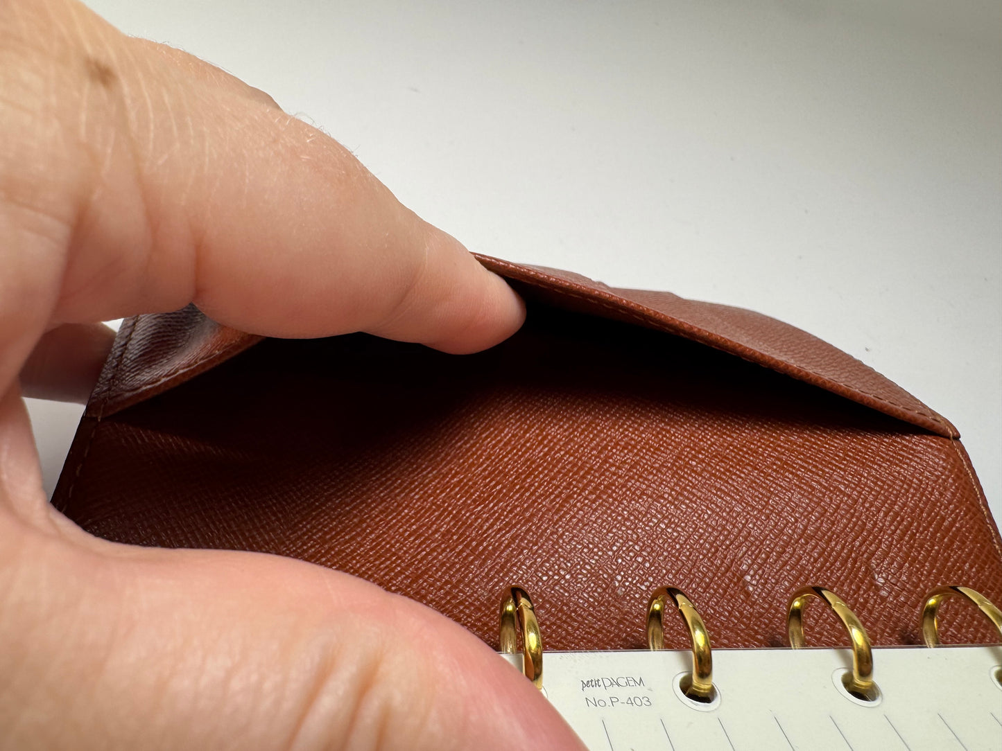 Louis Vuitton Agenda PM Monogram Passport Holder/Agenda Planner- July 2000