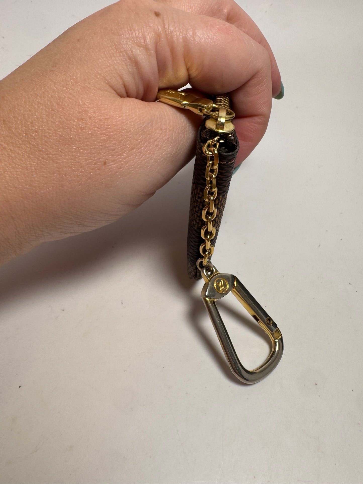 Louis Vuitton Damier Ebene Key Cles/Key Pouch
