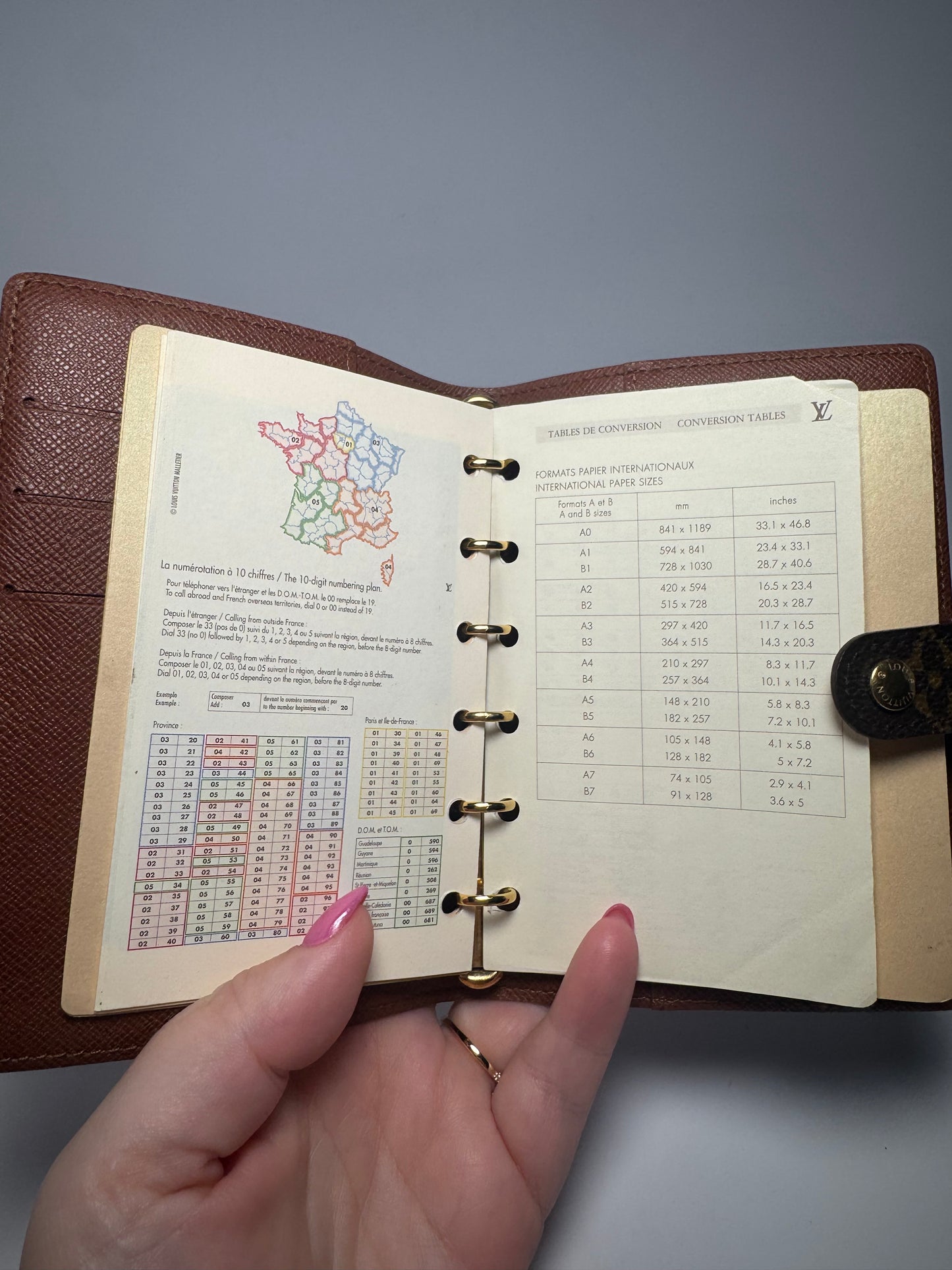 Louis Vuitton Agenda PM Planner/Passport Holder Monogram, November 1999 in Spain