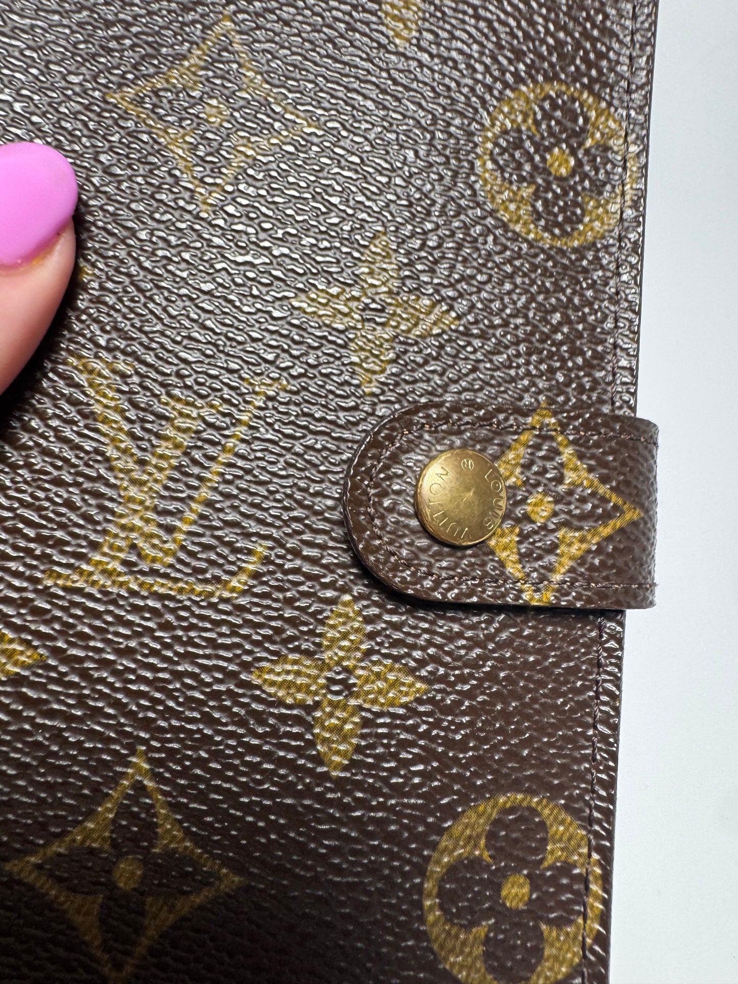 Louis Vuitton Monogram Agenda PM/Planner/Passport Holder- France June 2002