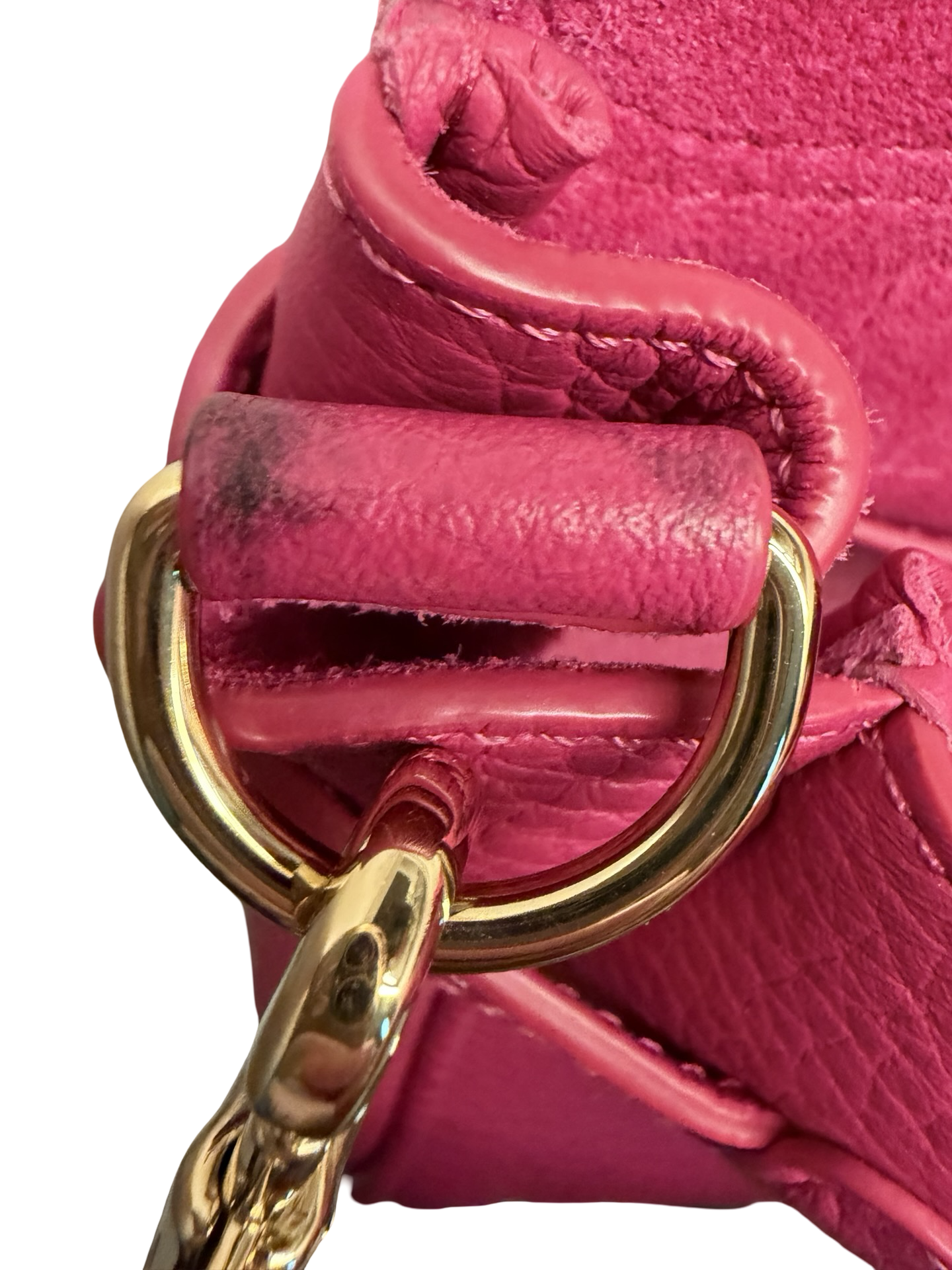 Mulberry Mini Alexa Hot Pink Leather